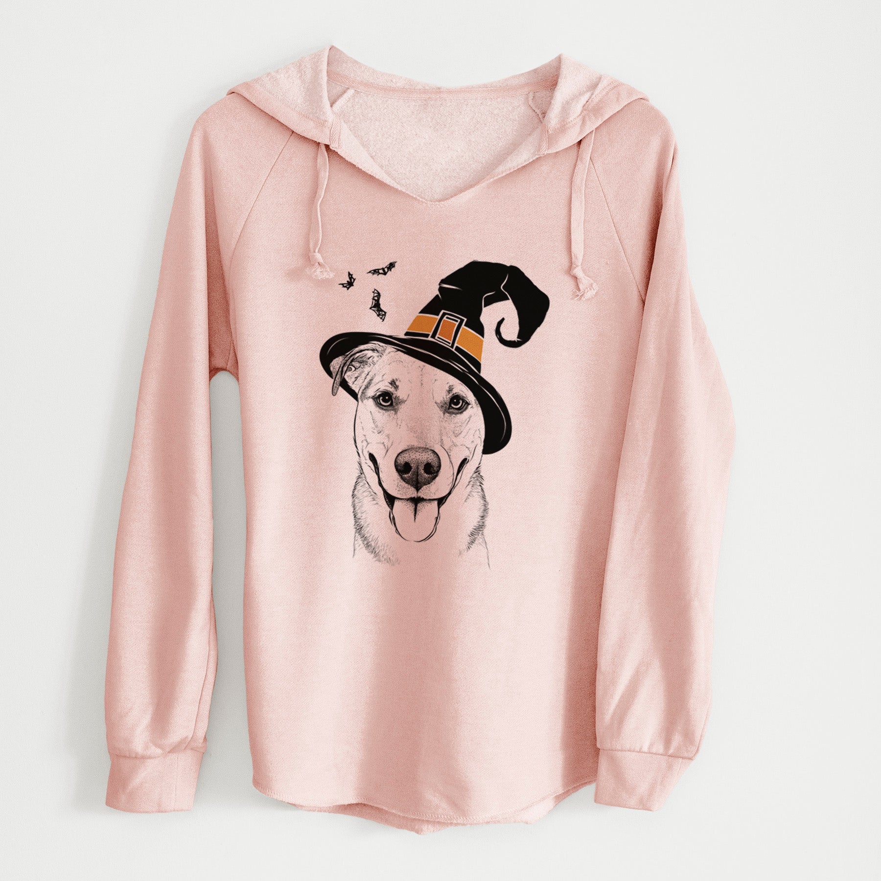 Witch Padre the Pitbull Mix - Cali Wave Hooded Sweatshirt