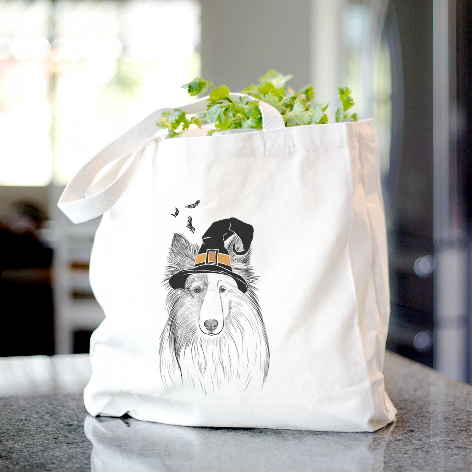 Palin the Shetland Sheepdog - Tote Bag