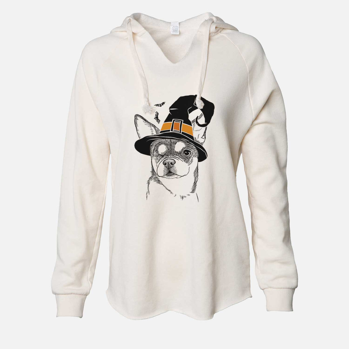 Witch Paris the Chihuahua - Cali Wave Hooded Sweatshirt