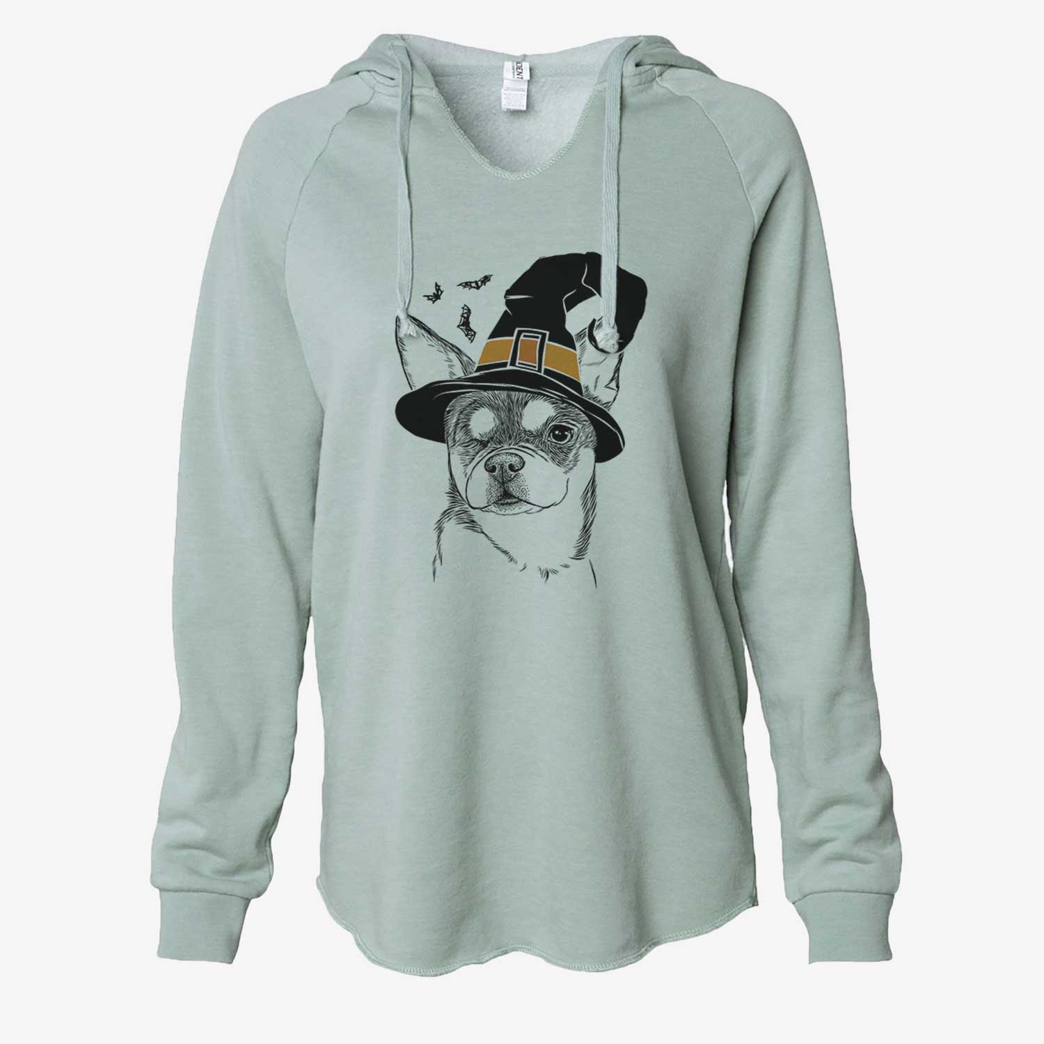 Witch Paris the Chihuahua - Cali Wave Hooded Sweatshirt