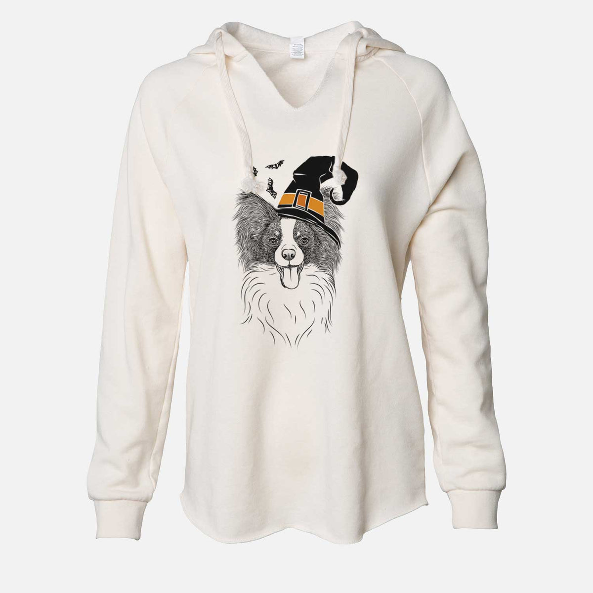 Witch Patrick the Papillon - Cali Wave Hooded Sweatshirt