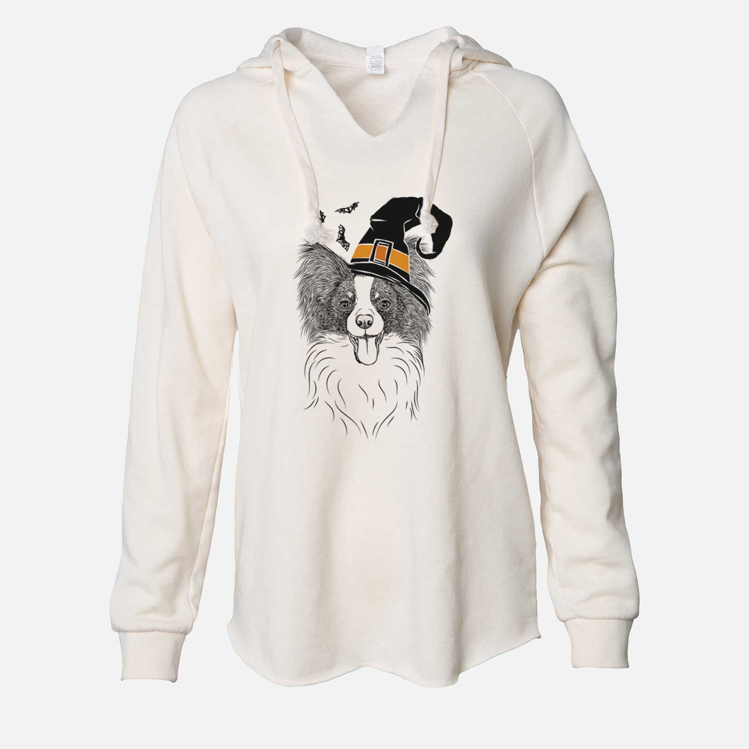 Witch Patrick the Papillon - Cali Wave Hooded Sweatshirt