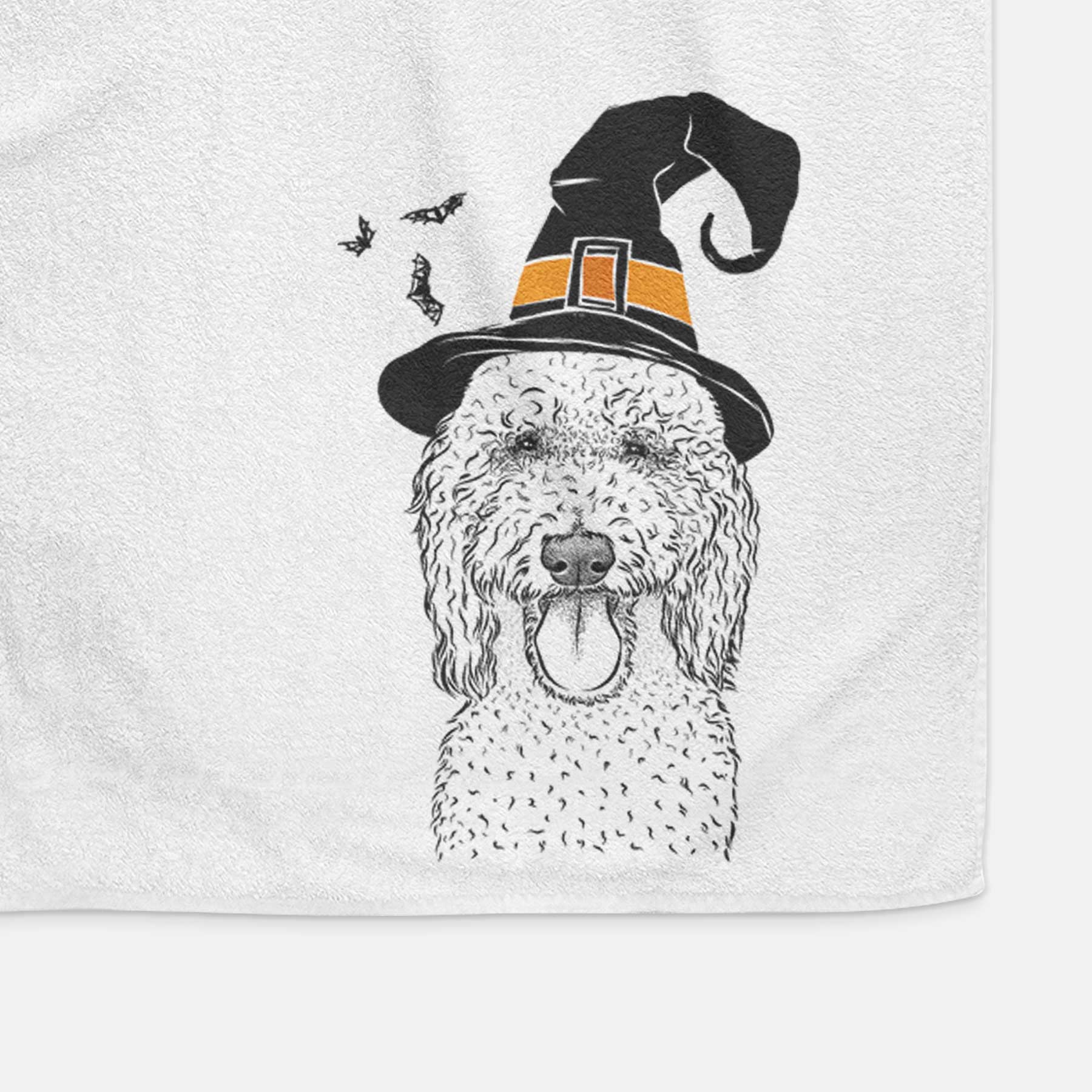 Pavlov the Goldendoodle Decorative Hand Towel