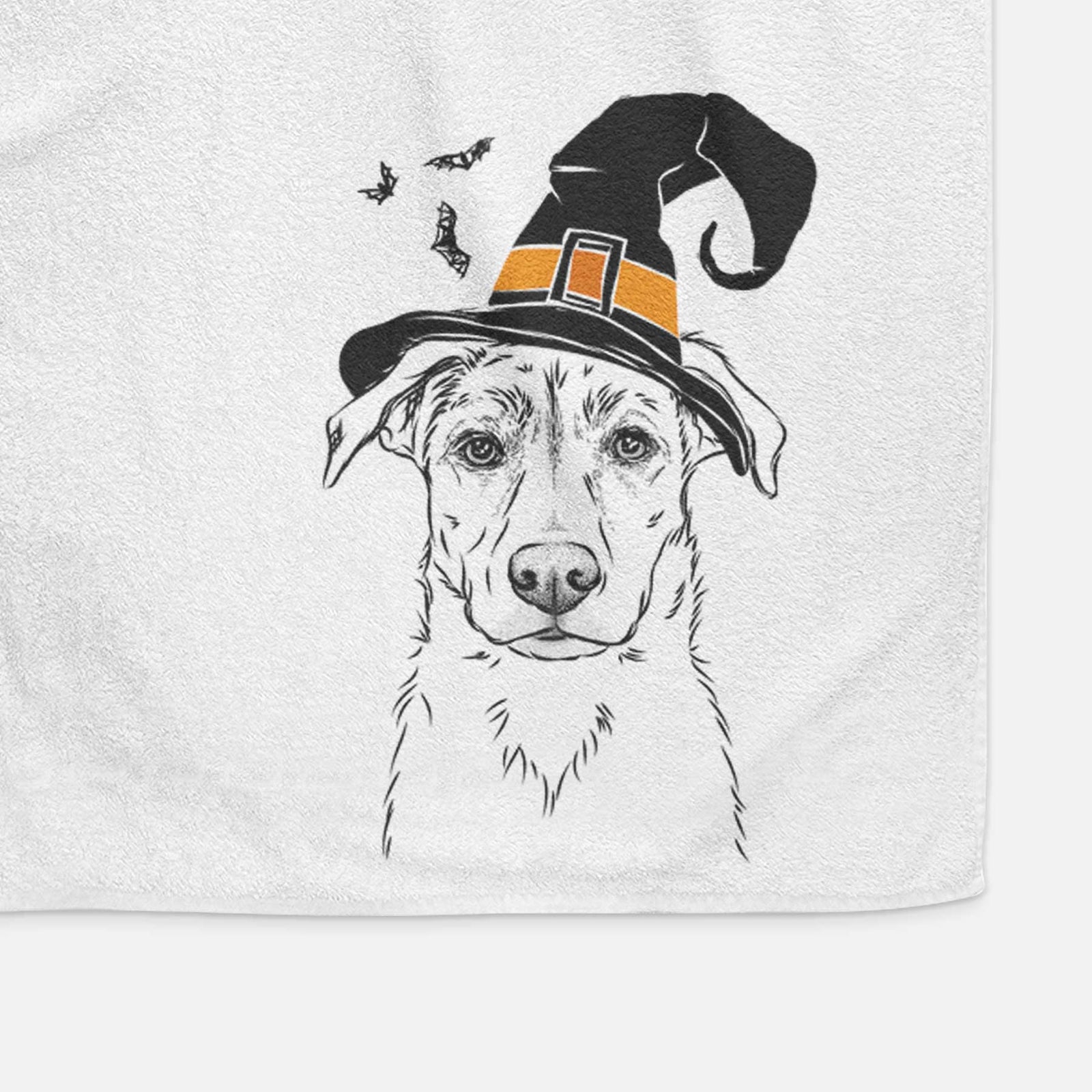Peanut the Lab Mix Decorative Hand Towel