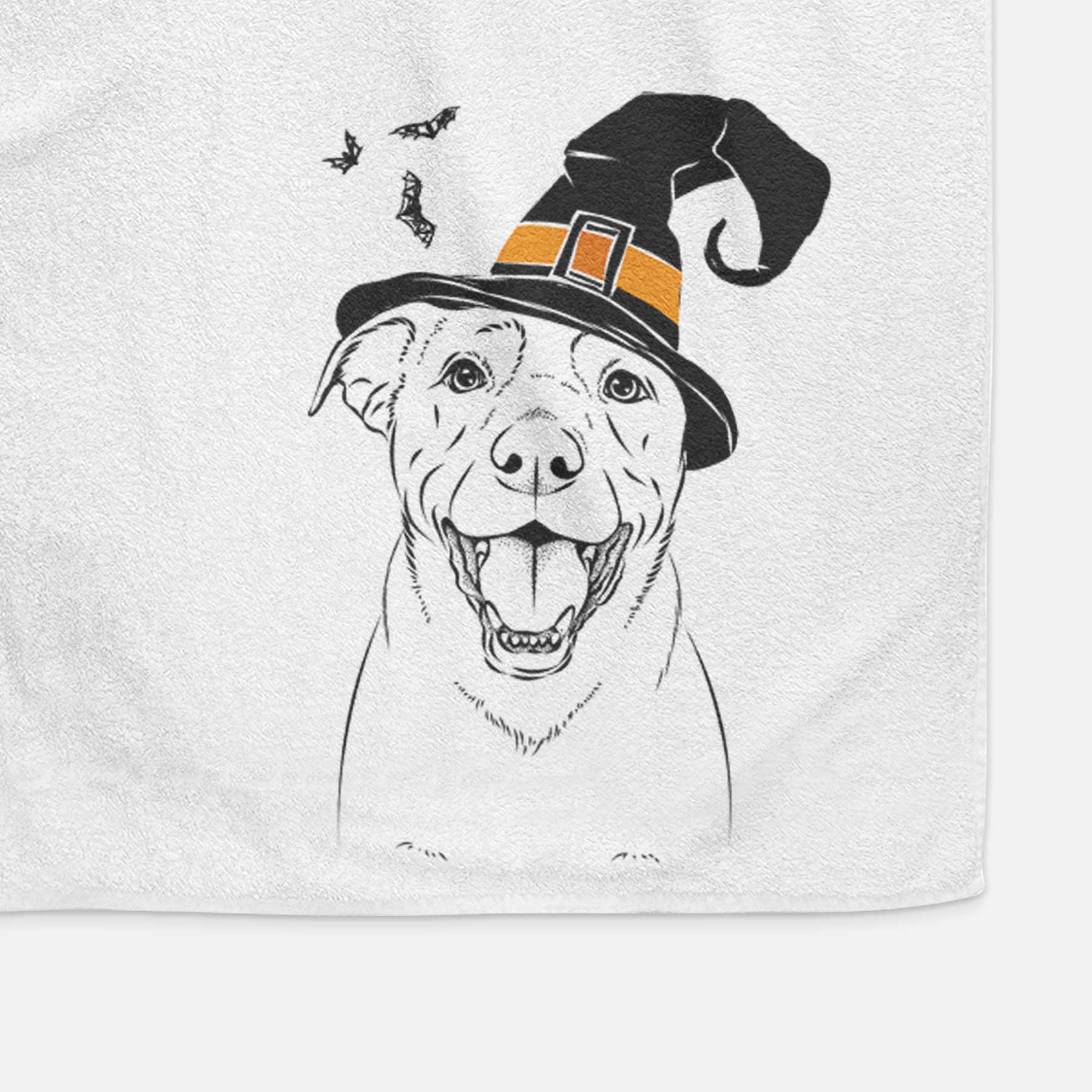 Pele the Lab Mix Decorative Hand Towel