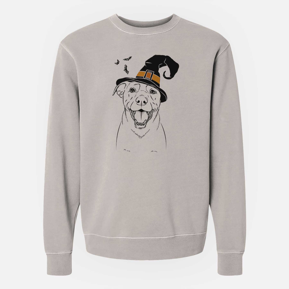 Witch Pele the Lab Mix - Unisex Pigment Dyed Crew Sweatshirt