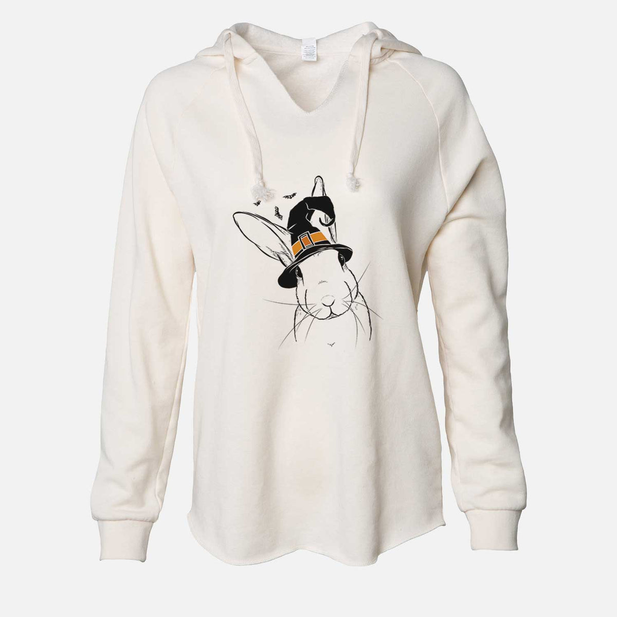Witch Penny the Belgian Hare - Cali Wave Hooded Sweatshirt