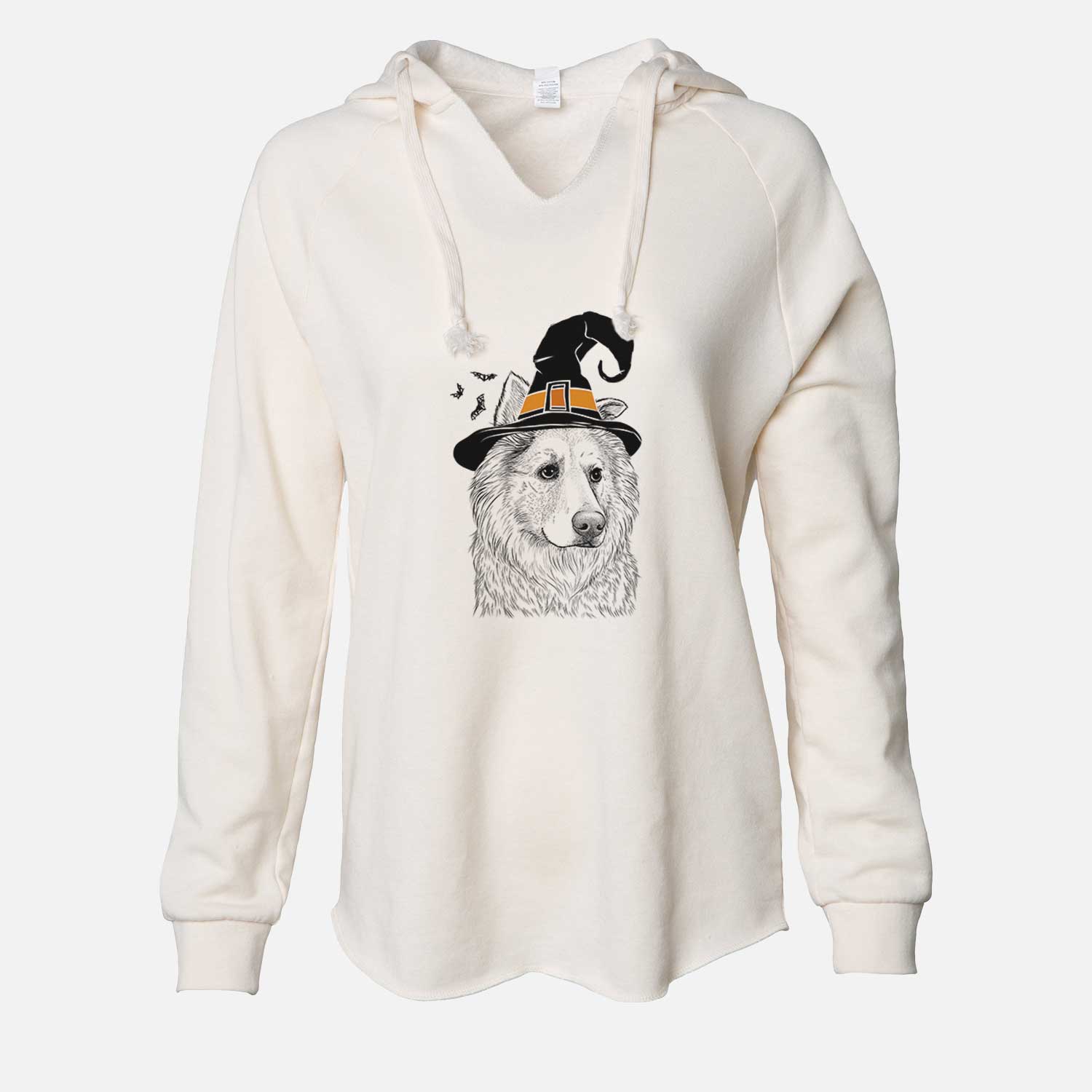 Witch Penny the Chow Mix - Cali Wave Hooded Sweatshirt