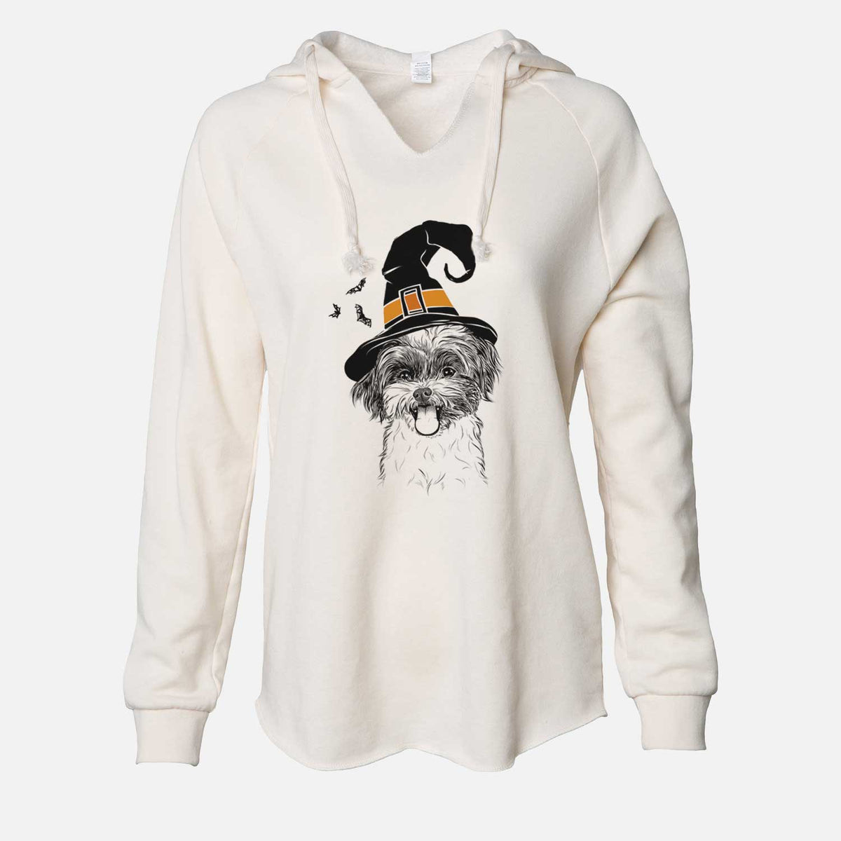 Witch Pepper the Shihpoo - Cali Wave Hooded Sweatshirt