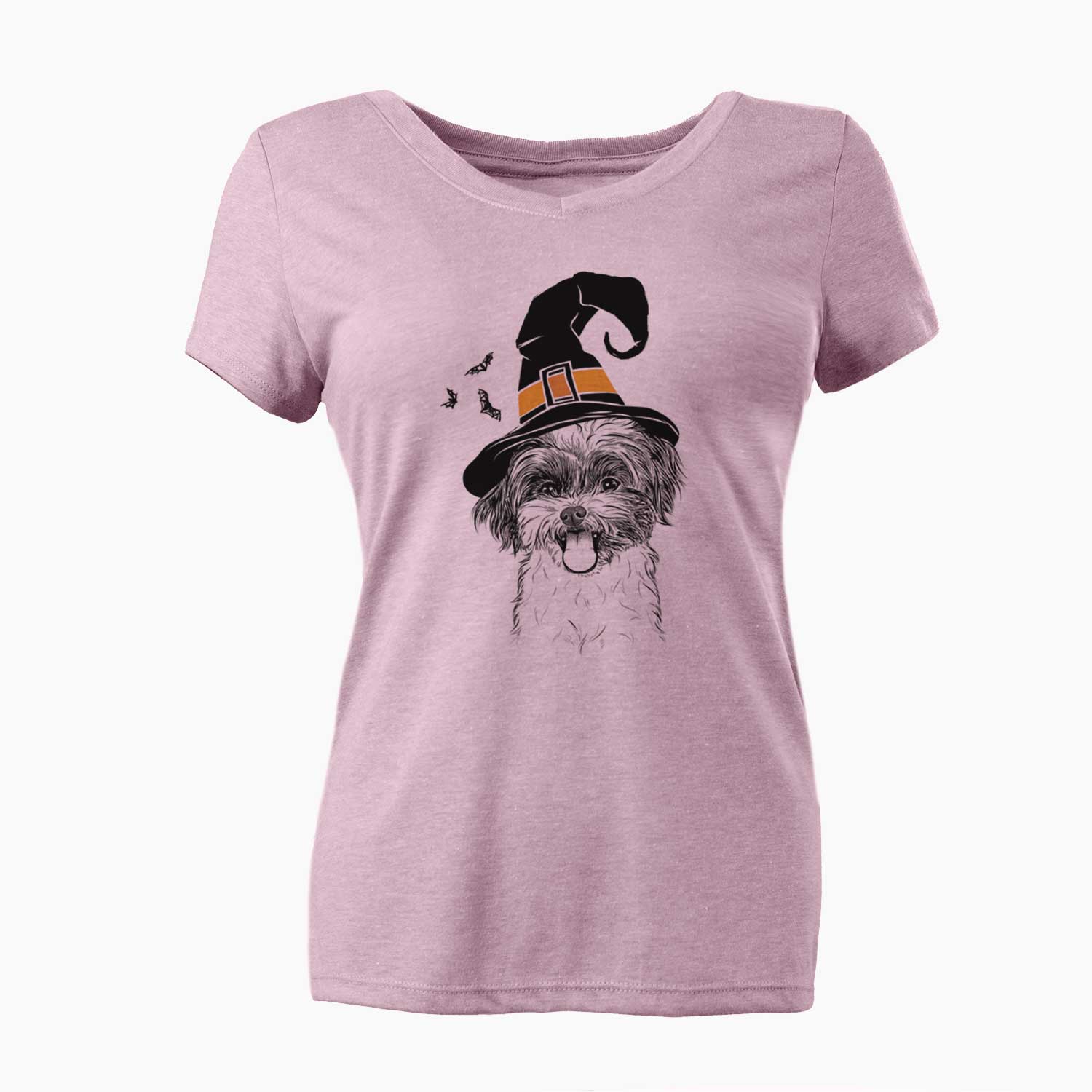 Witch Pepper the Shihpoo - Women's V-neck Shirt