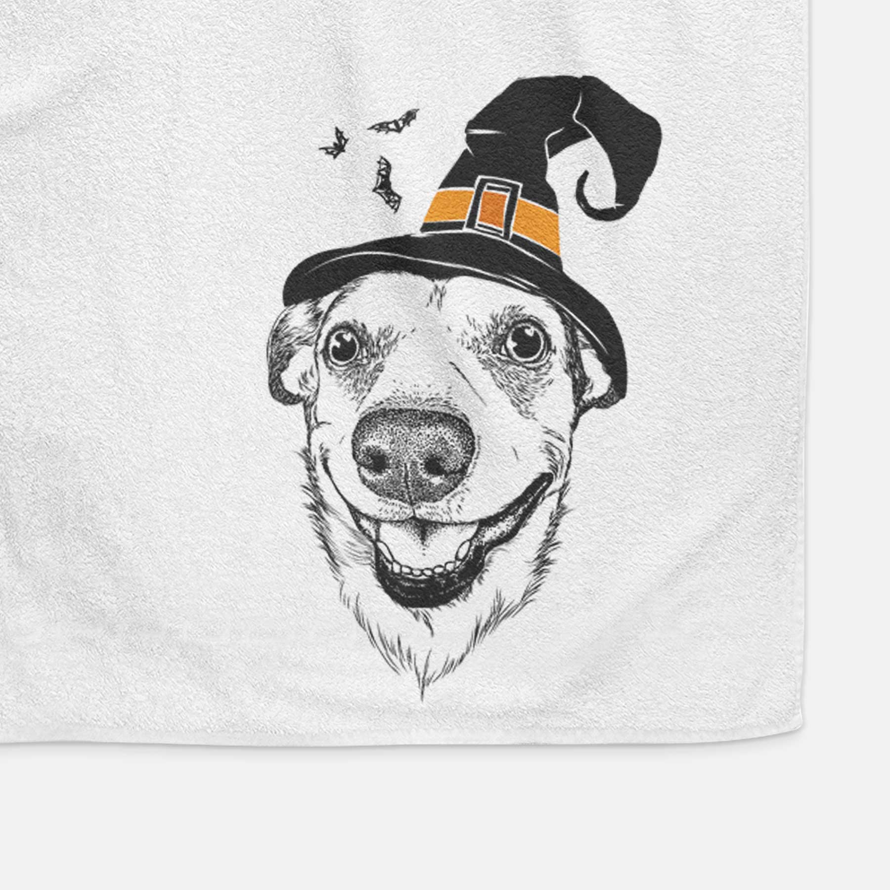 Petrah the Staffy Mix Decorative Hand Towel