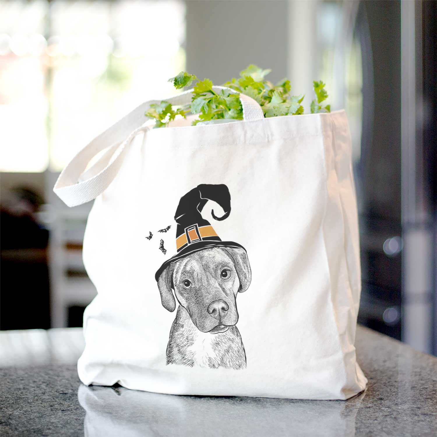 Peyton Manning the Beagle Bulldog Mix - Tote Bag