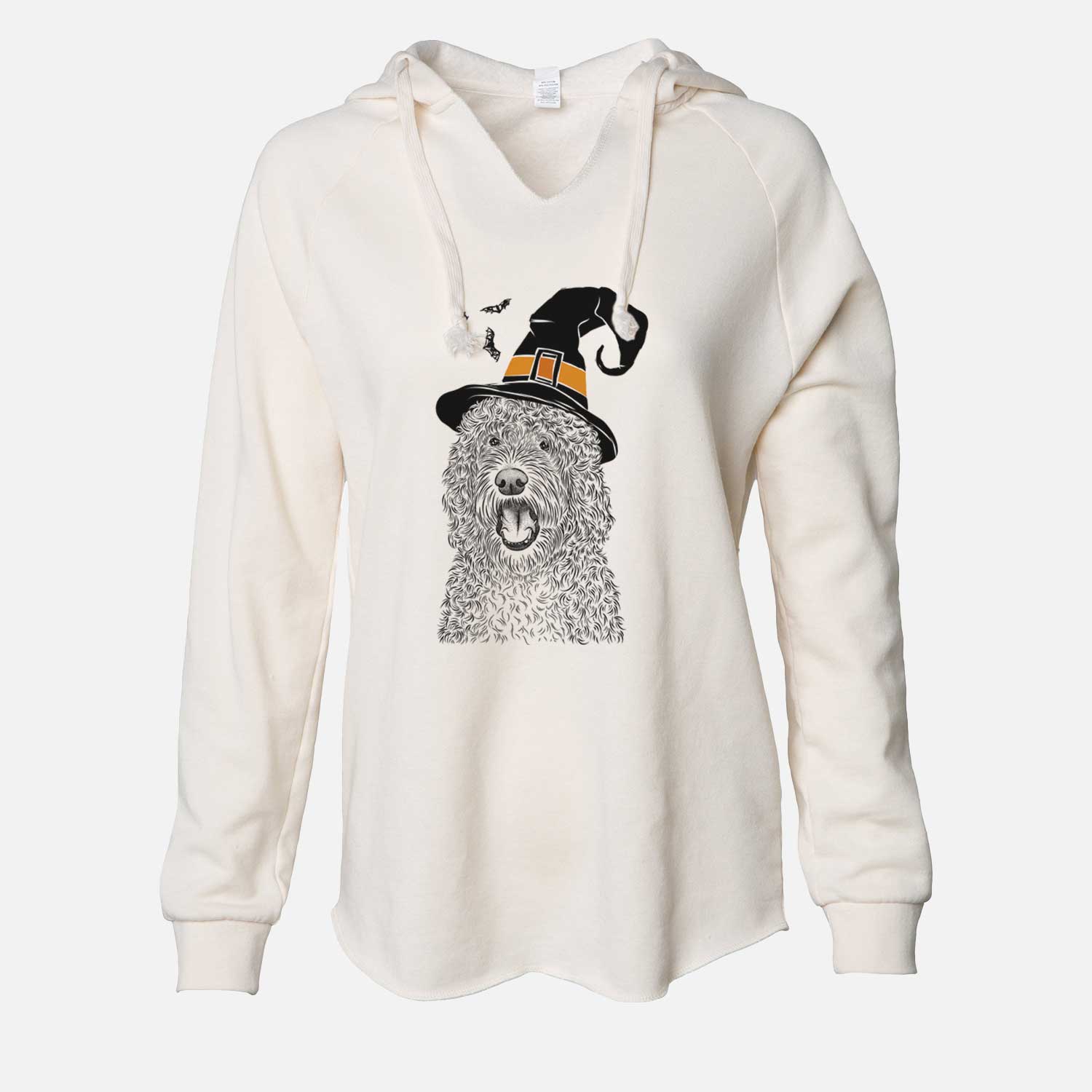 Witch Phillip the Portuguese Water Dog - Cali Wave Hooded Sweatshirt