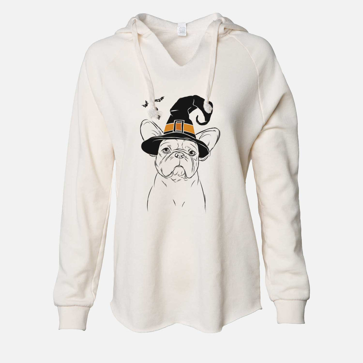 Witch Pierre the French Bulldog - Cali Wave Hooded Sweatshirt