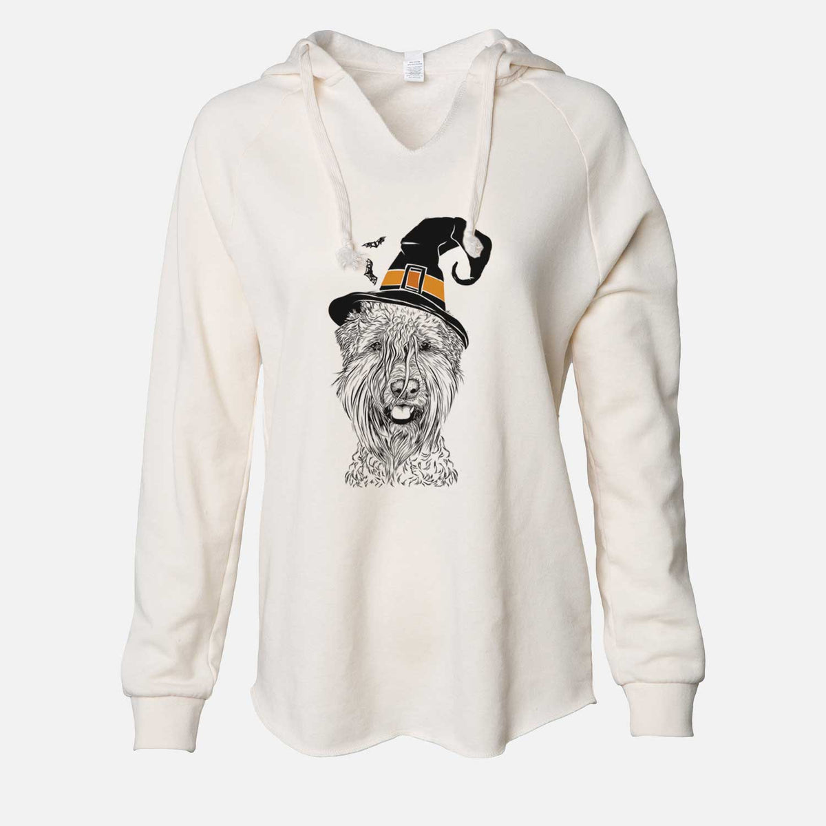 Witch Pierre the Soft Coated Wheaten Terrier - Cali Wave Hooded Sweatshirt