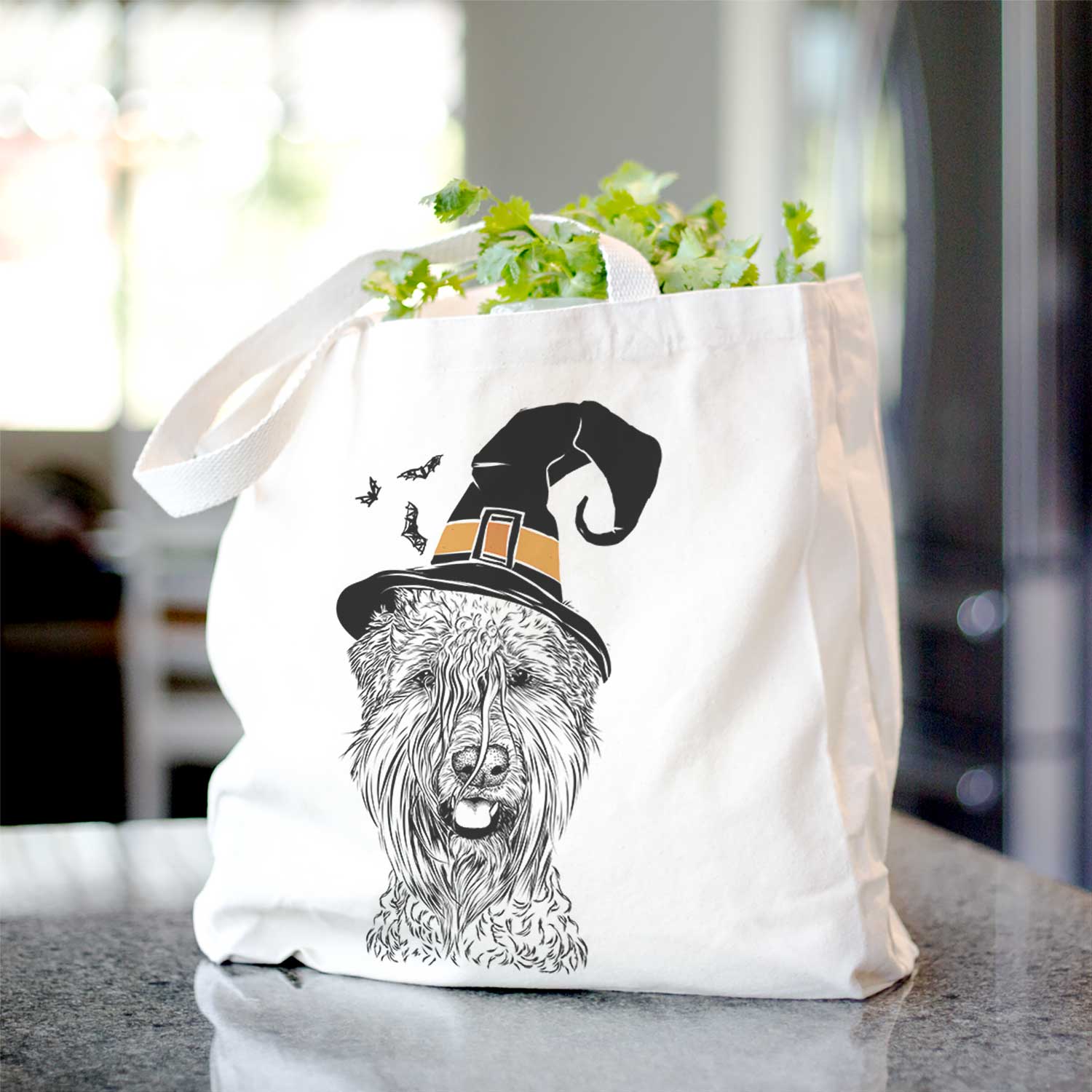 Pierre the Soft Coated Wheaten Terrier - Tote Bag