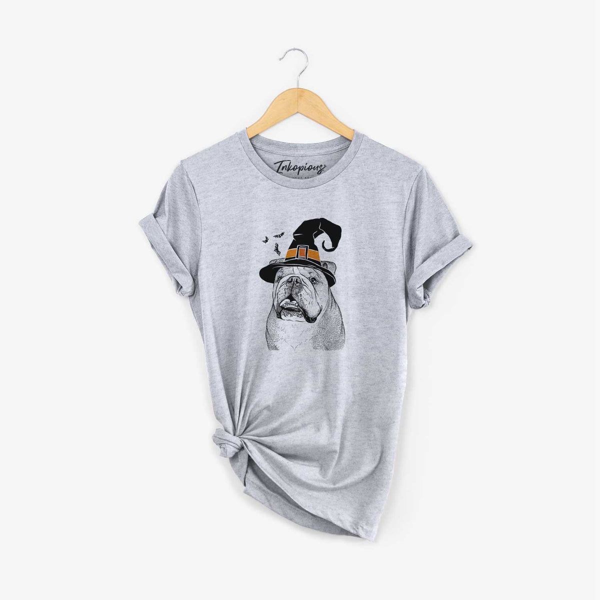 Witch Piggy the English Bulldog - Unisex Crewneck
