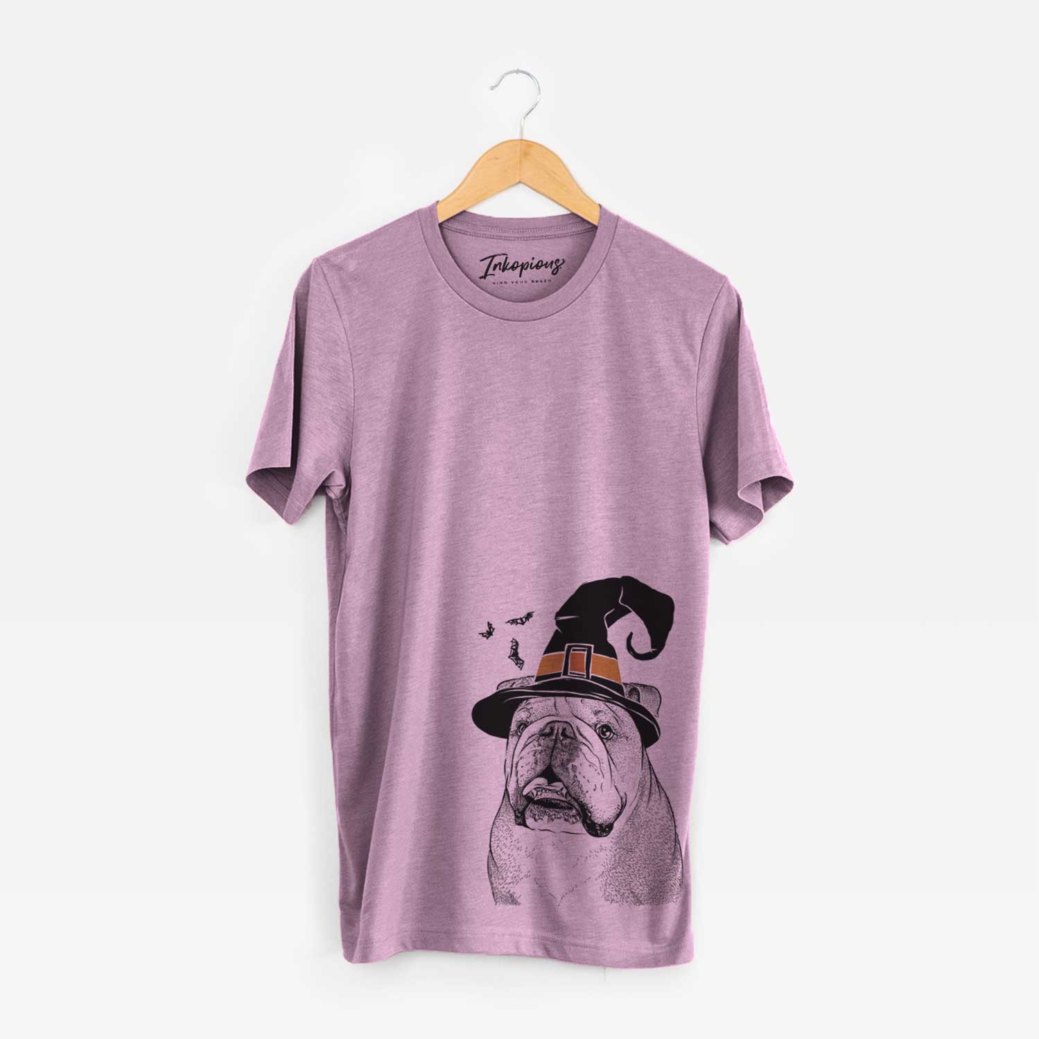 Witch Piggy the English Bulldog - Unisex Crewneck
