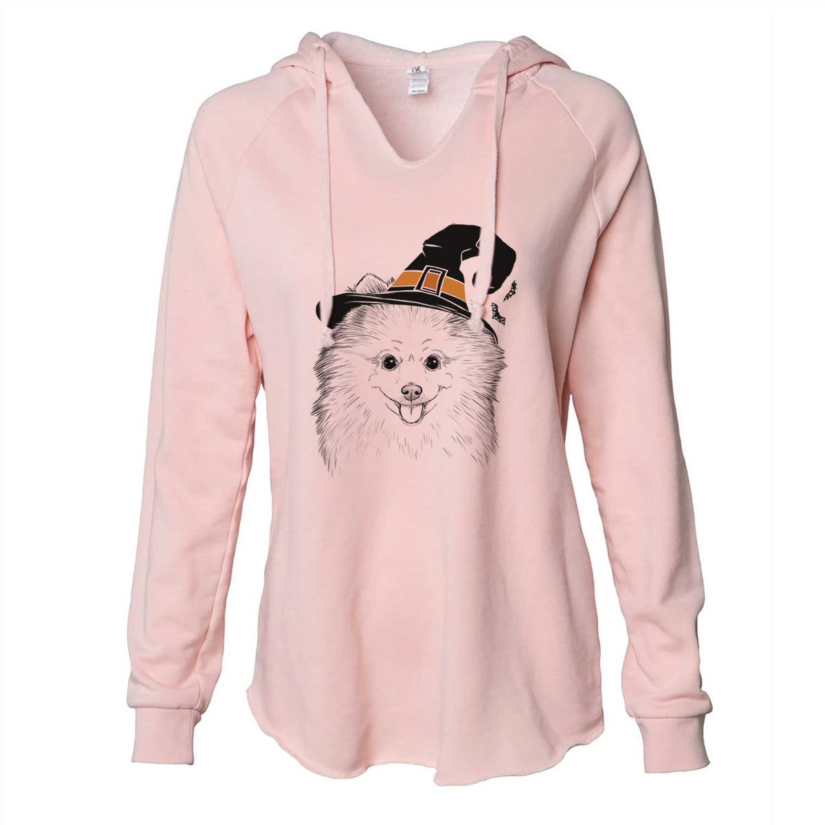 Witch Piper Jo the Pomeranian - Cali Wave Hooded Sweatshirt