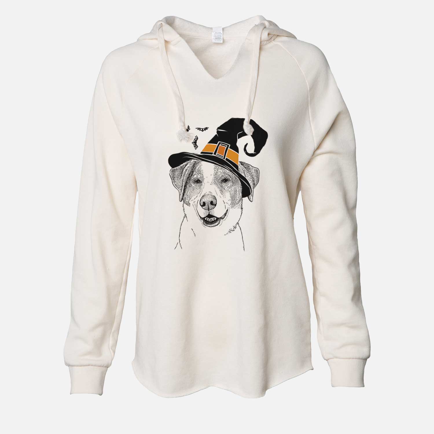 Witch Piper Pilot the Hound Mix - Cali Wave Hooded Sweatshirt