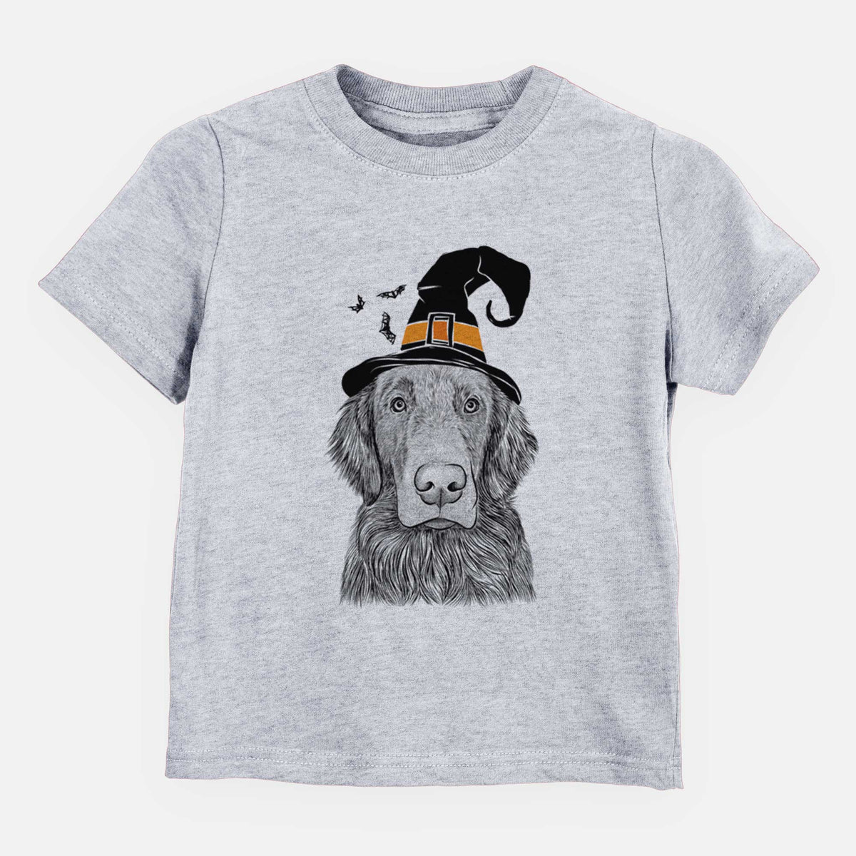 Halloween Pippin the Flat Coated Retriever - Kids/Youth/Toddler Shirt