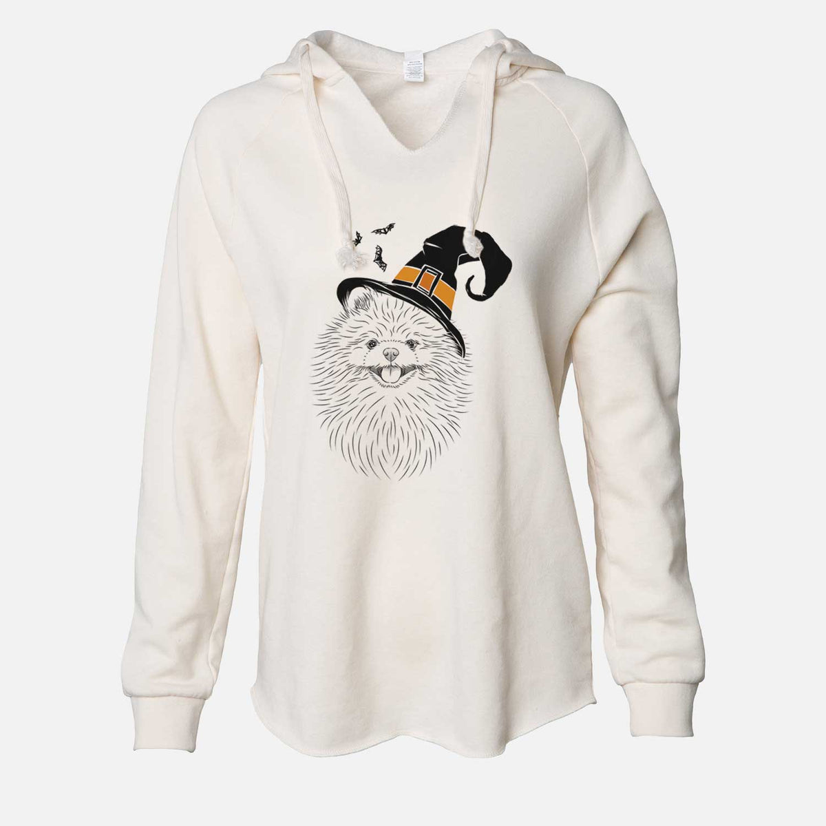 Witch Pirro the Pomeranian - Cali Wave Hooded Sweatshirt