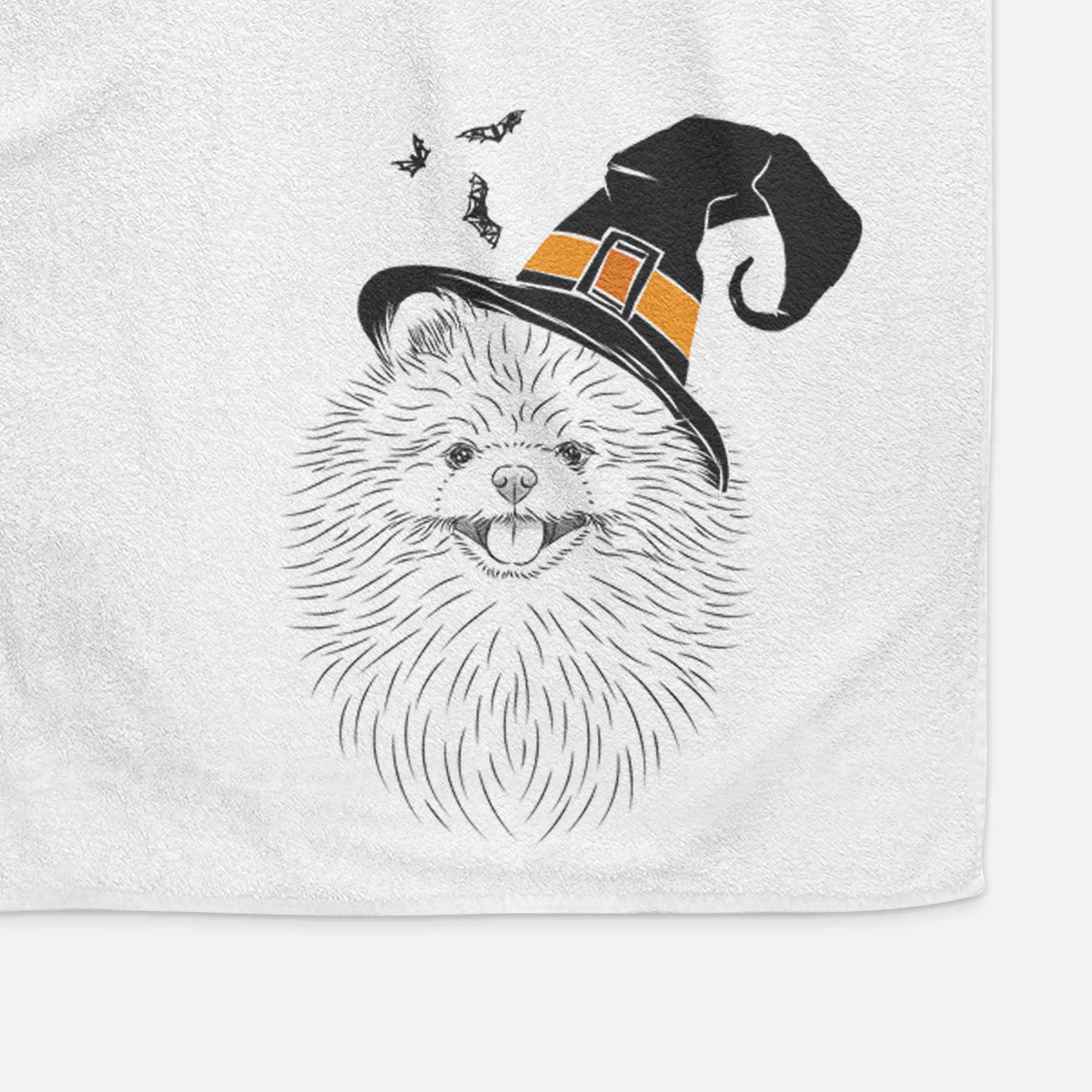 Pirro the Pomeranian Decorative Hand Towel