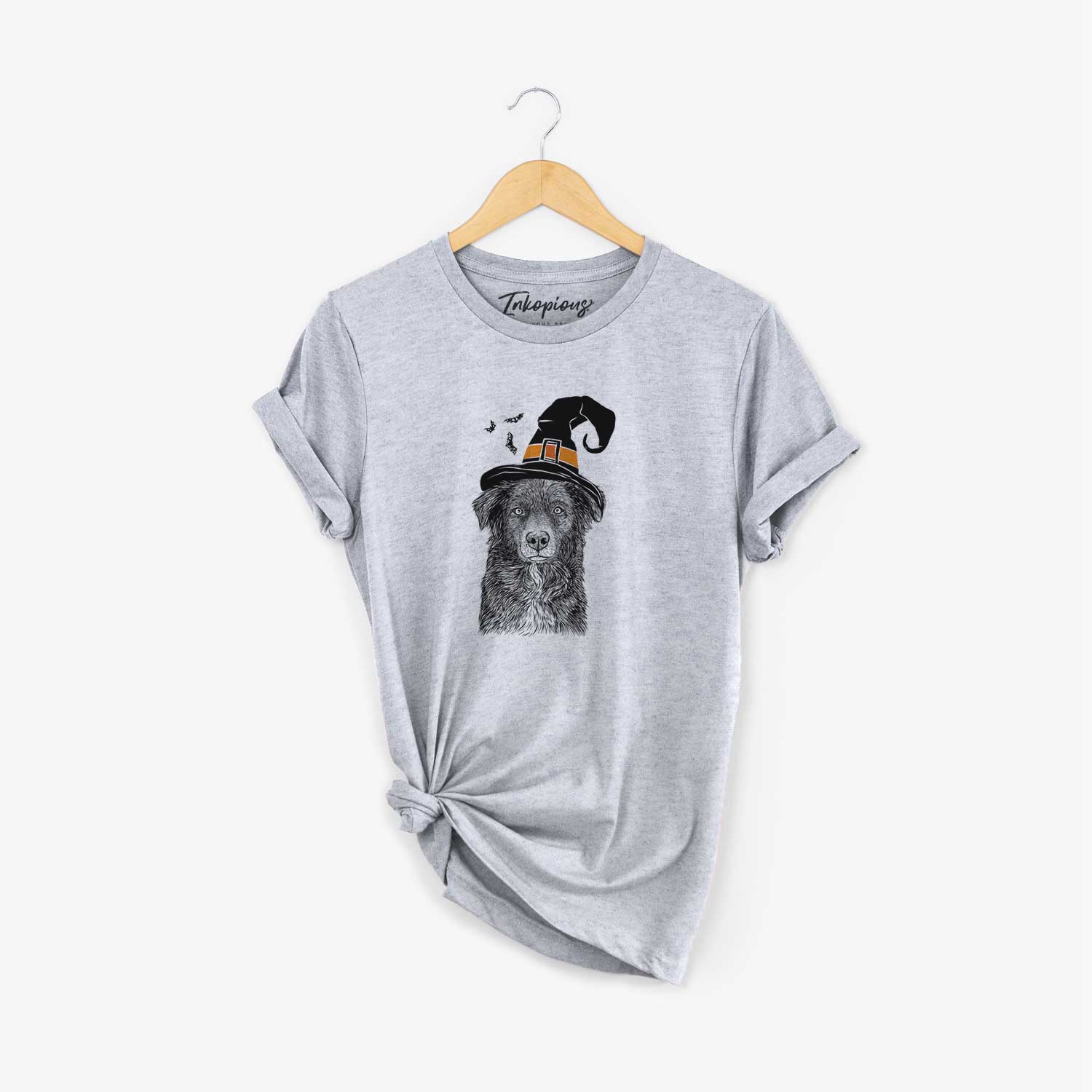 Witch Pixel the Australian Shepherd - Unisex Crewneck