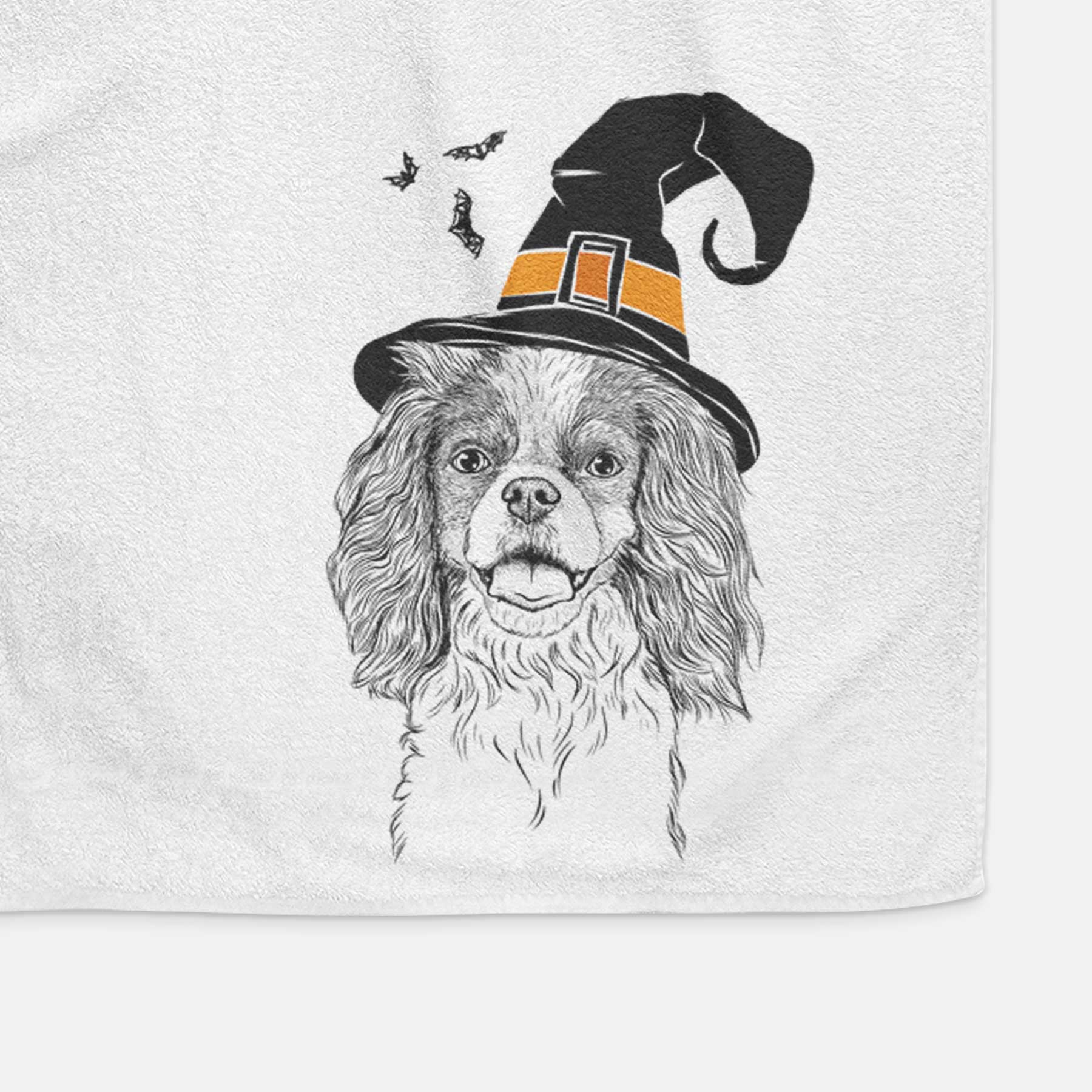 Poppy the Cavalier King Charles Spaniel Decorative Hand Towel