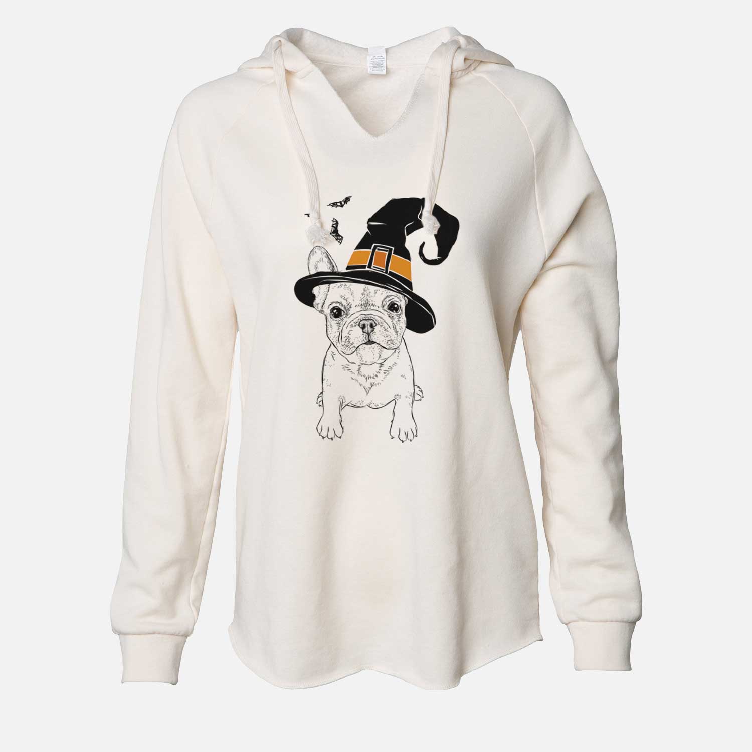 Witch Puppy Pierre the French Bulldog - Cali Wave Hooded Sweatshirt