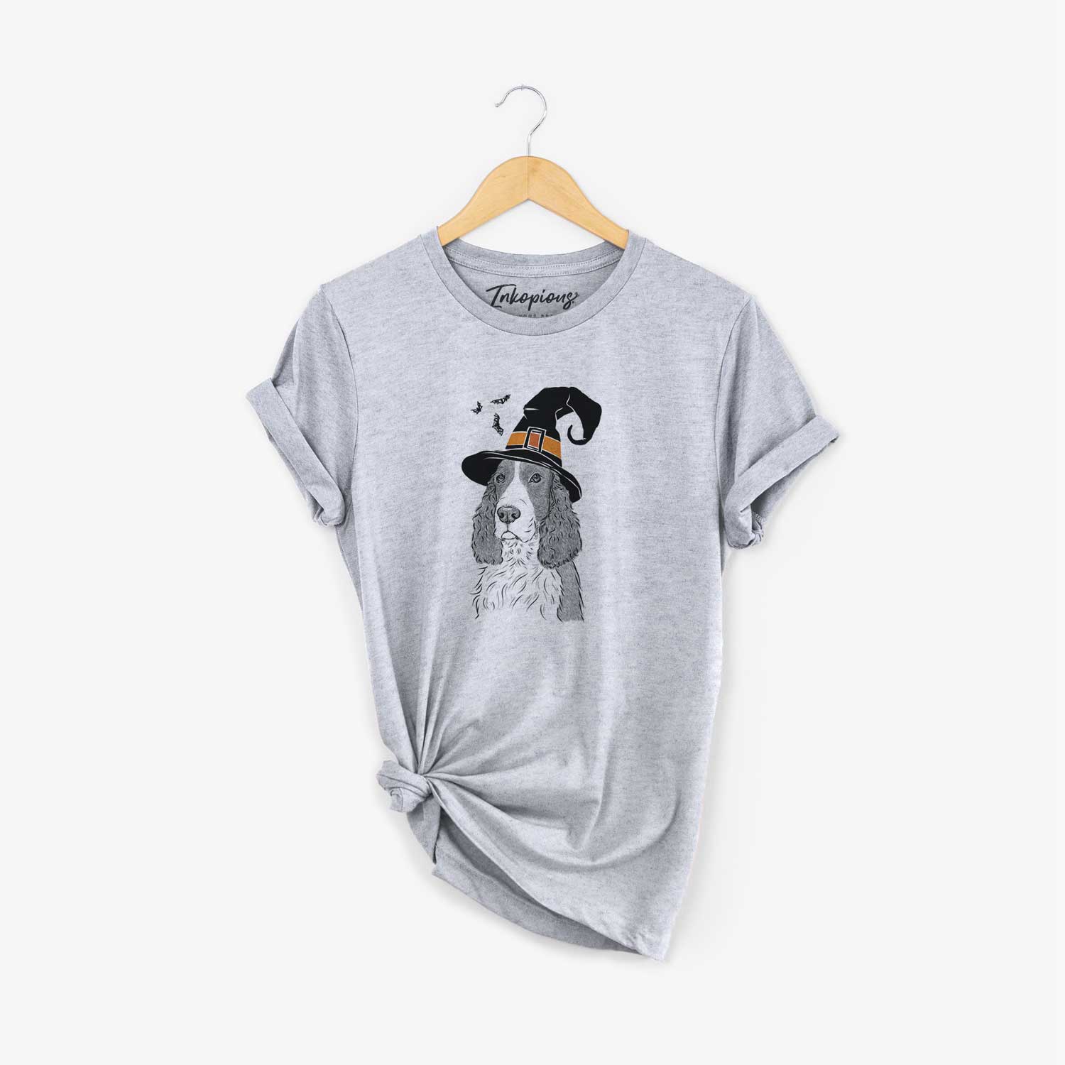 Witch Quincy the English Springer Spaniel - Unisex Crewneck