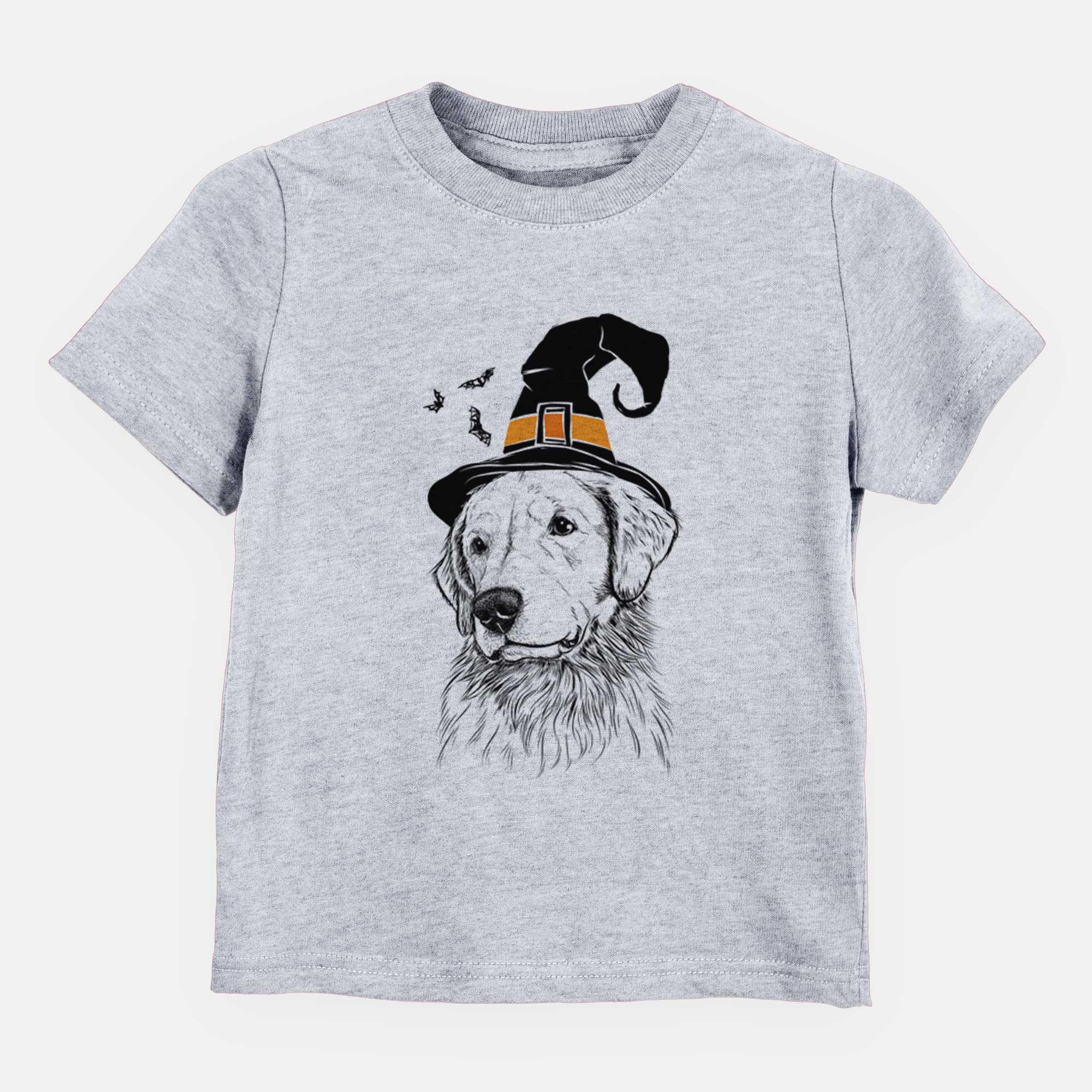 Halloween Quinn the Golden Retriever - Kids/Youth/Toddler Shirt