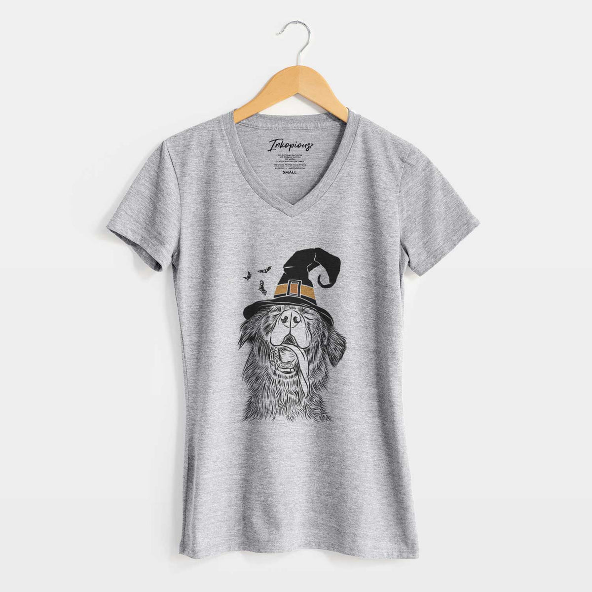 Witch Quint the Mixed Breed - Women's V-neck Shirt