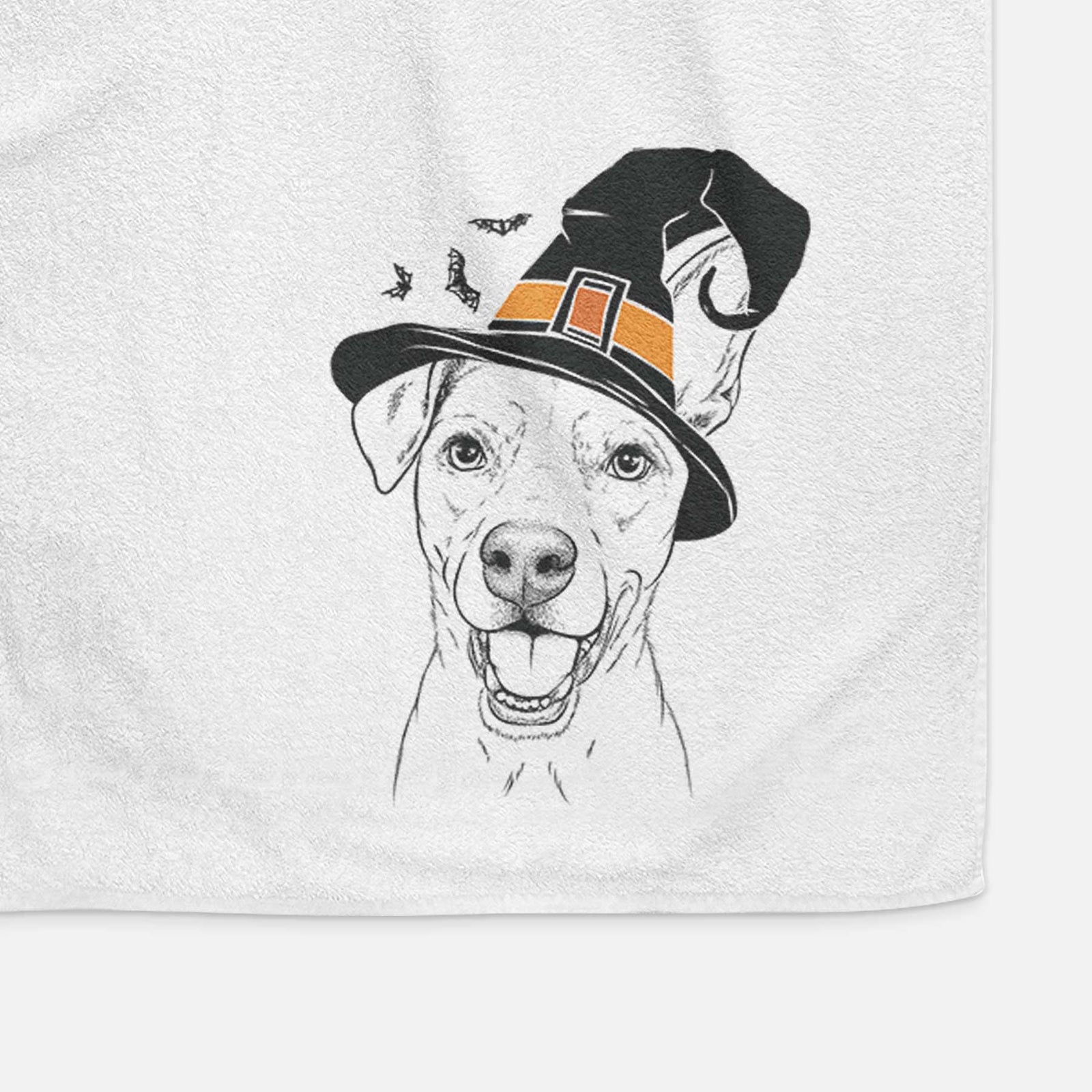 Radar the Pitbull Mix Decorative Hand Towel