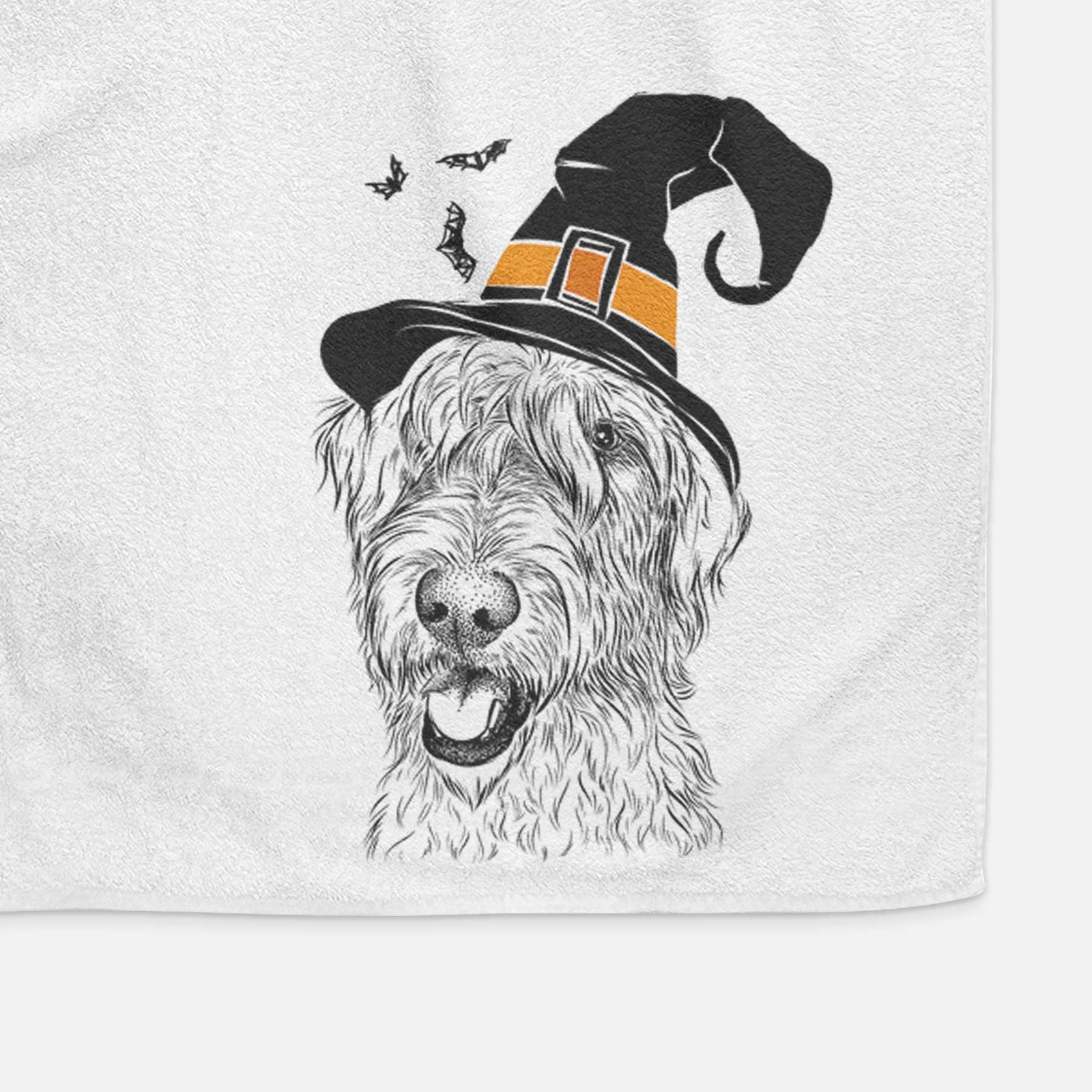 Ragnar the Irish Wolfhound Decorative Hand Towel