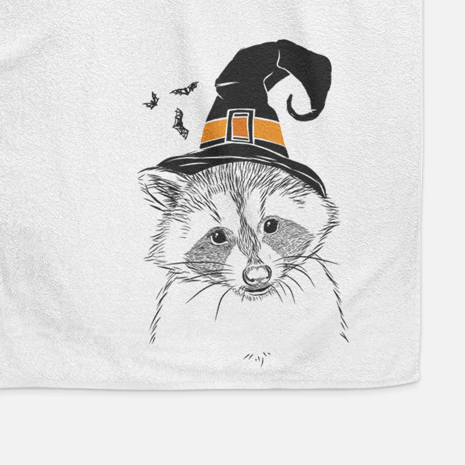 Randy the Raccoon Decorative Hand Towel