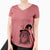 Witch Ranger the Mixed Breed - Women's V-neck Shirt