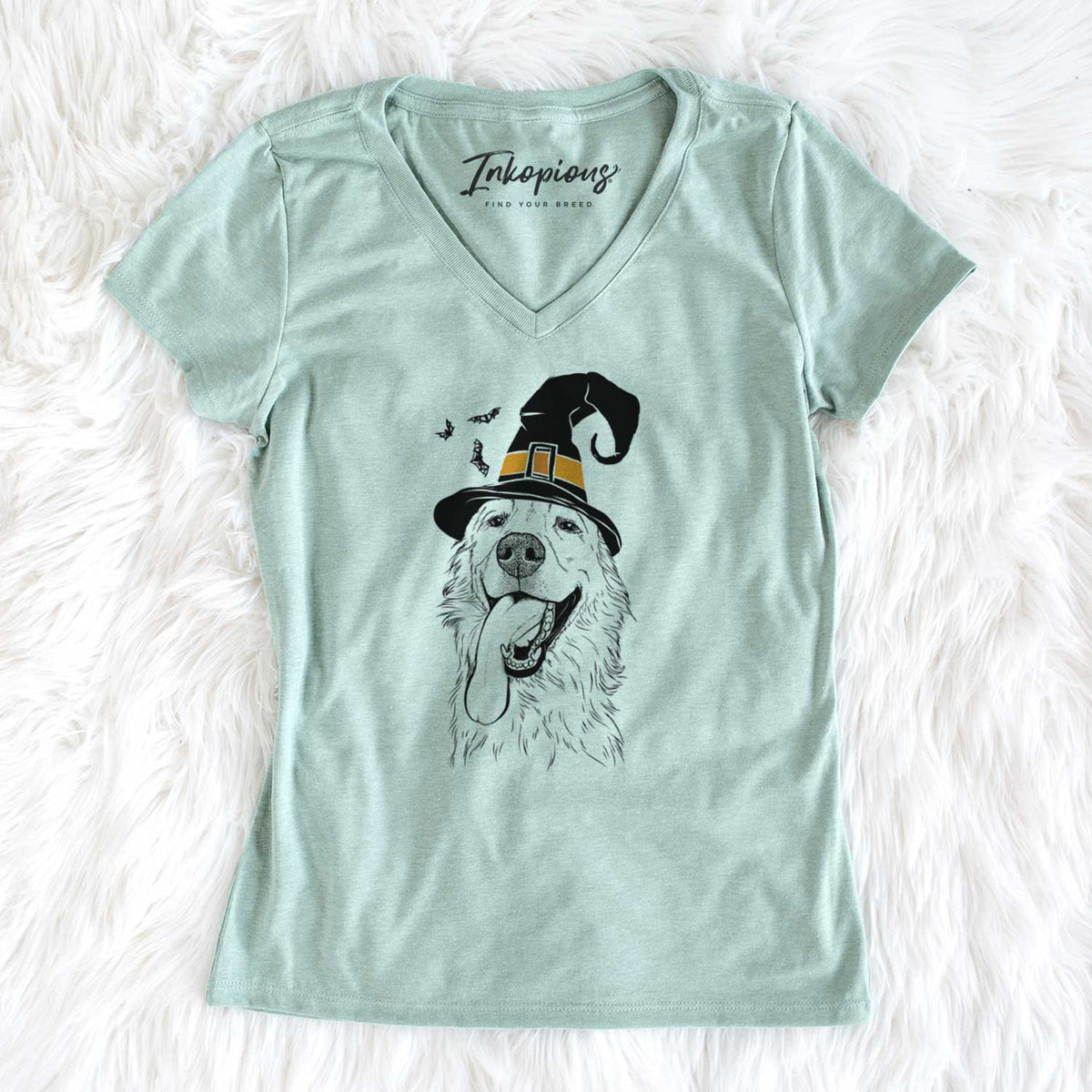 Witch Ranger the Mixed Breed - Women's V-neck Shirt
