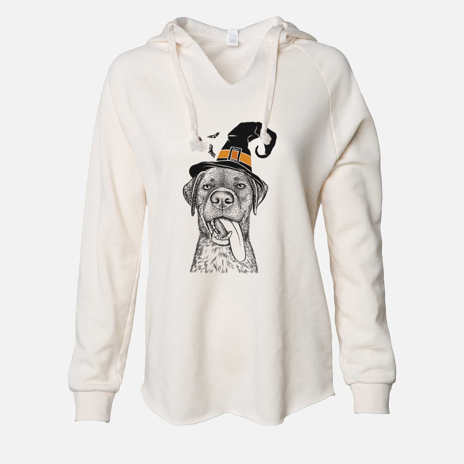 Witch Reese the Mixed Breed - Cali Wave Hooded Sweatshirt