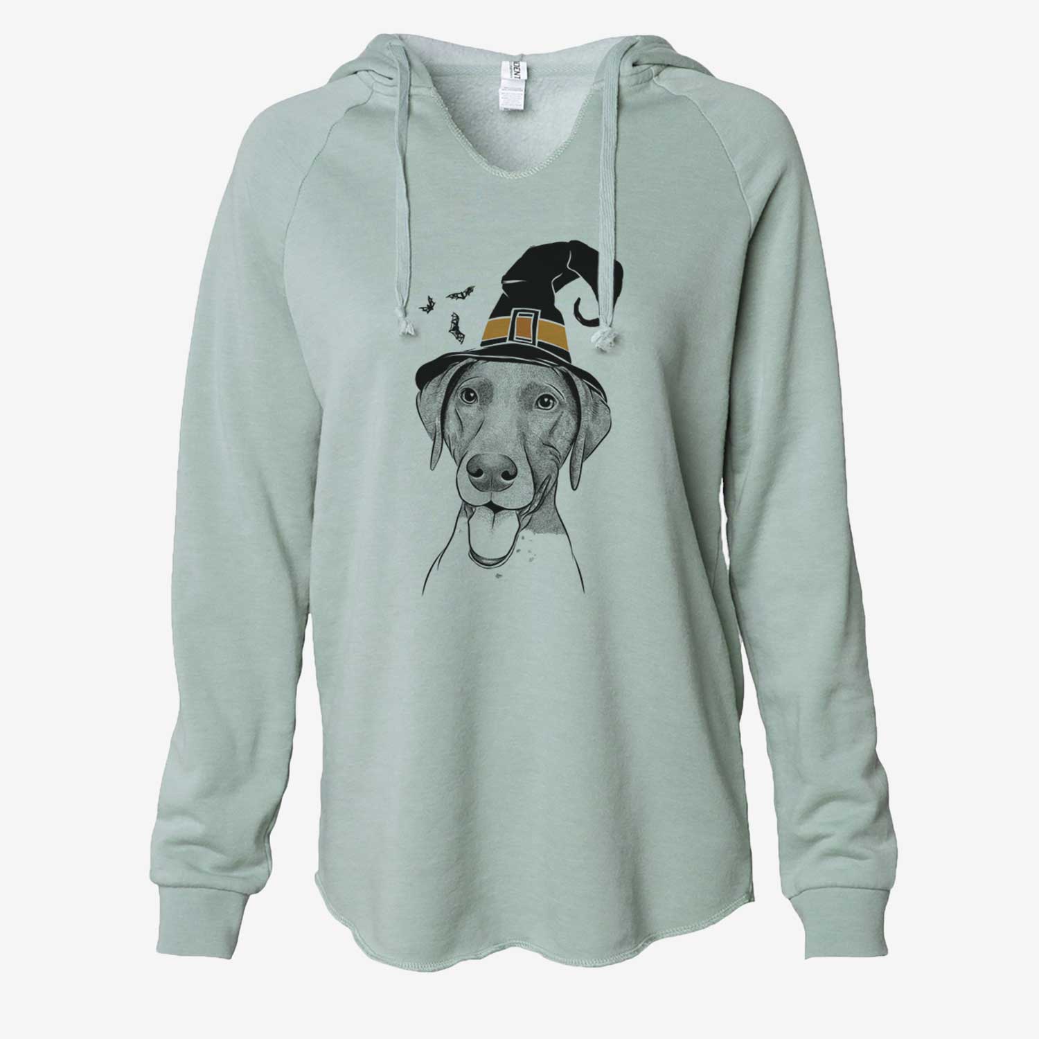 Witch Remi the German Shorthaired Pointer - Cali Wave Hooded Sweatshirt