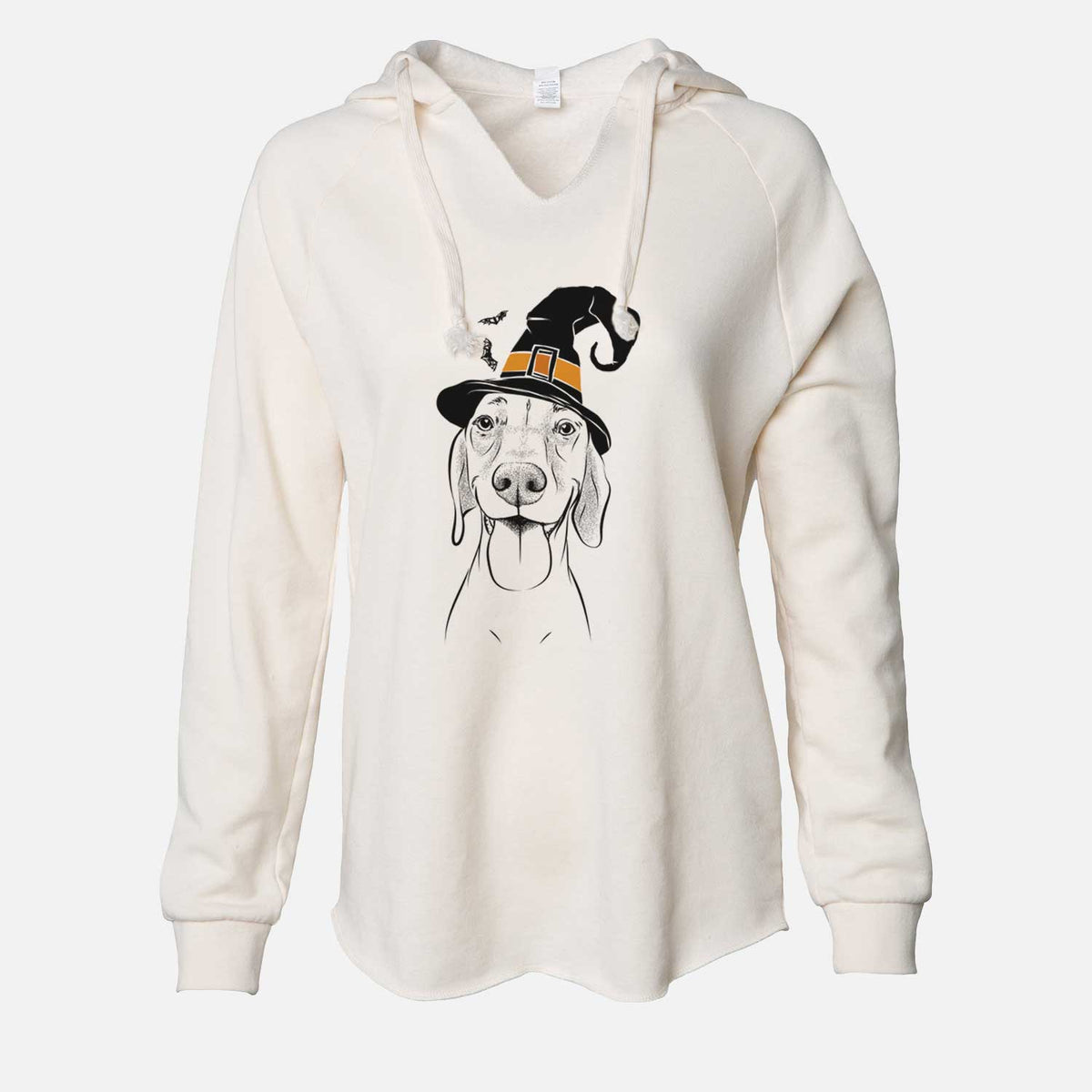 Witch Remington the Vizsla - Cali Wave Hooded Sweatshirt