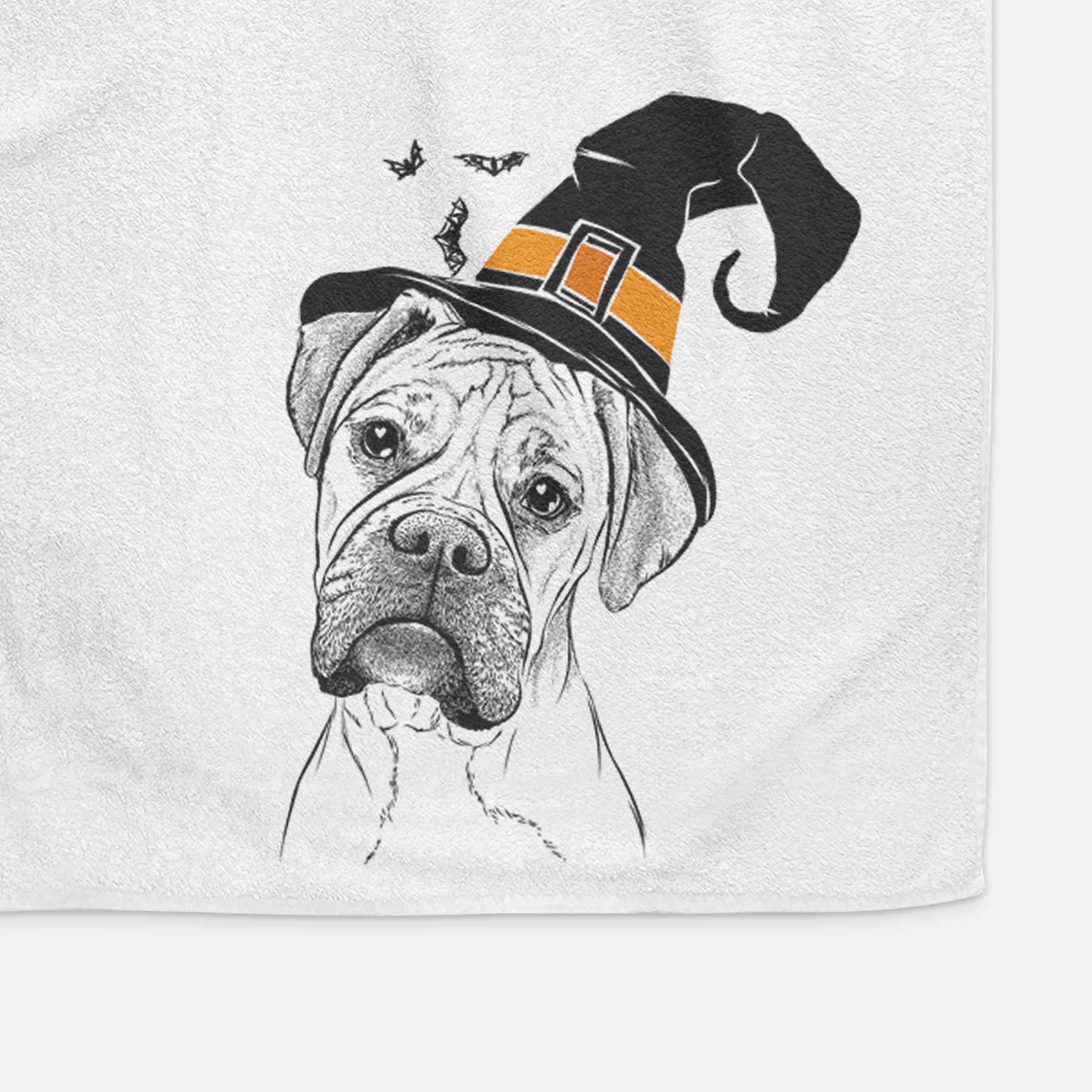 Reuby the Boxer Decorative Hand Towel