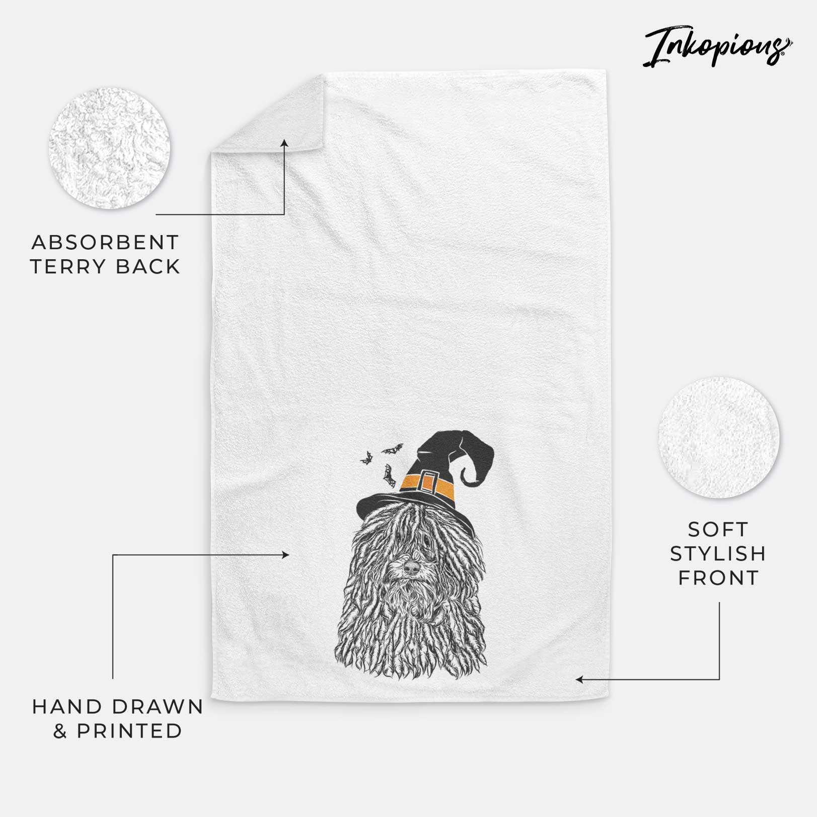 Rezi the Puli Decorative Hand Towel