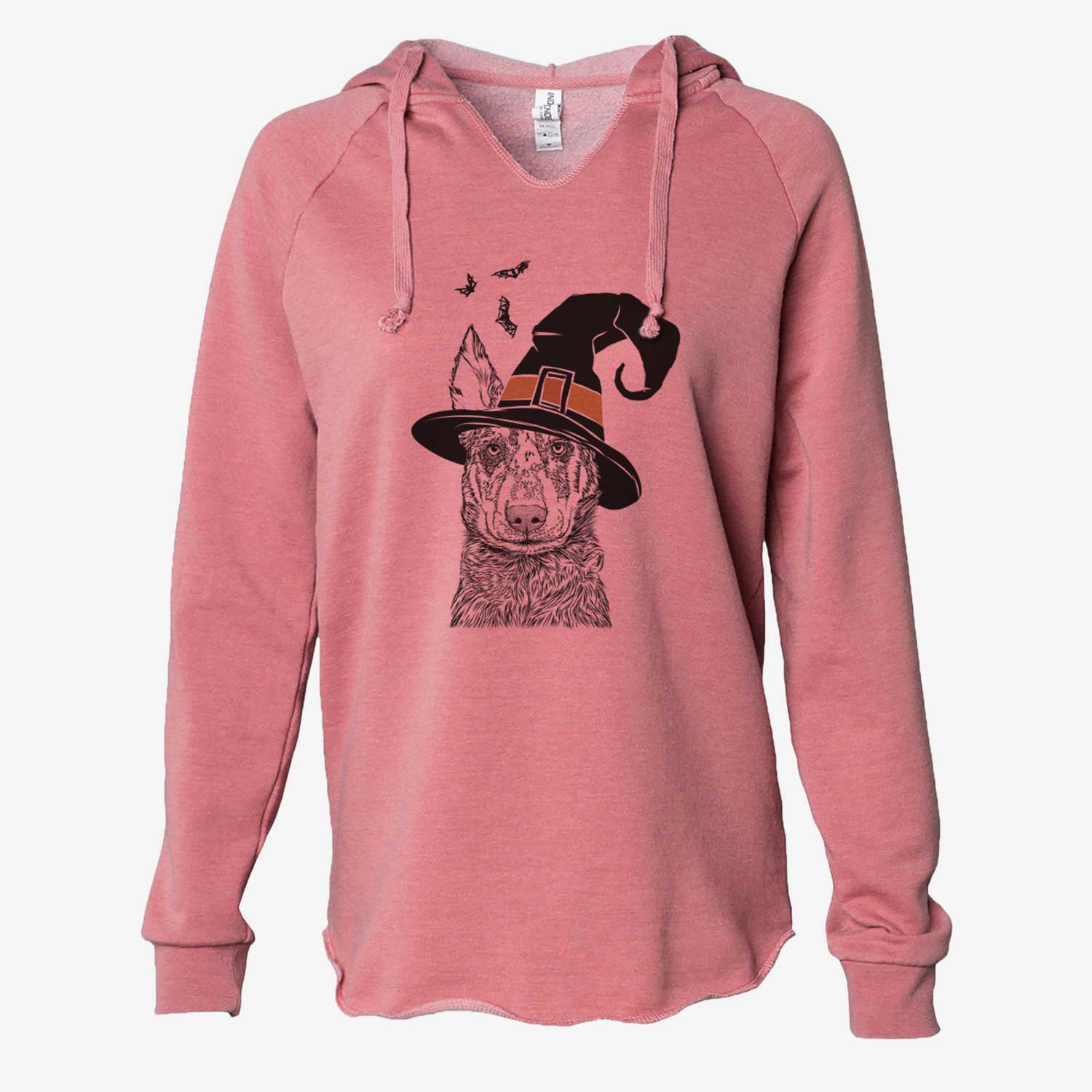 Witch Riggs the Beauceron - Cali Wave Hooded Sweatshirt