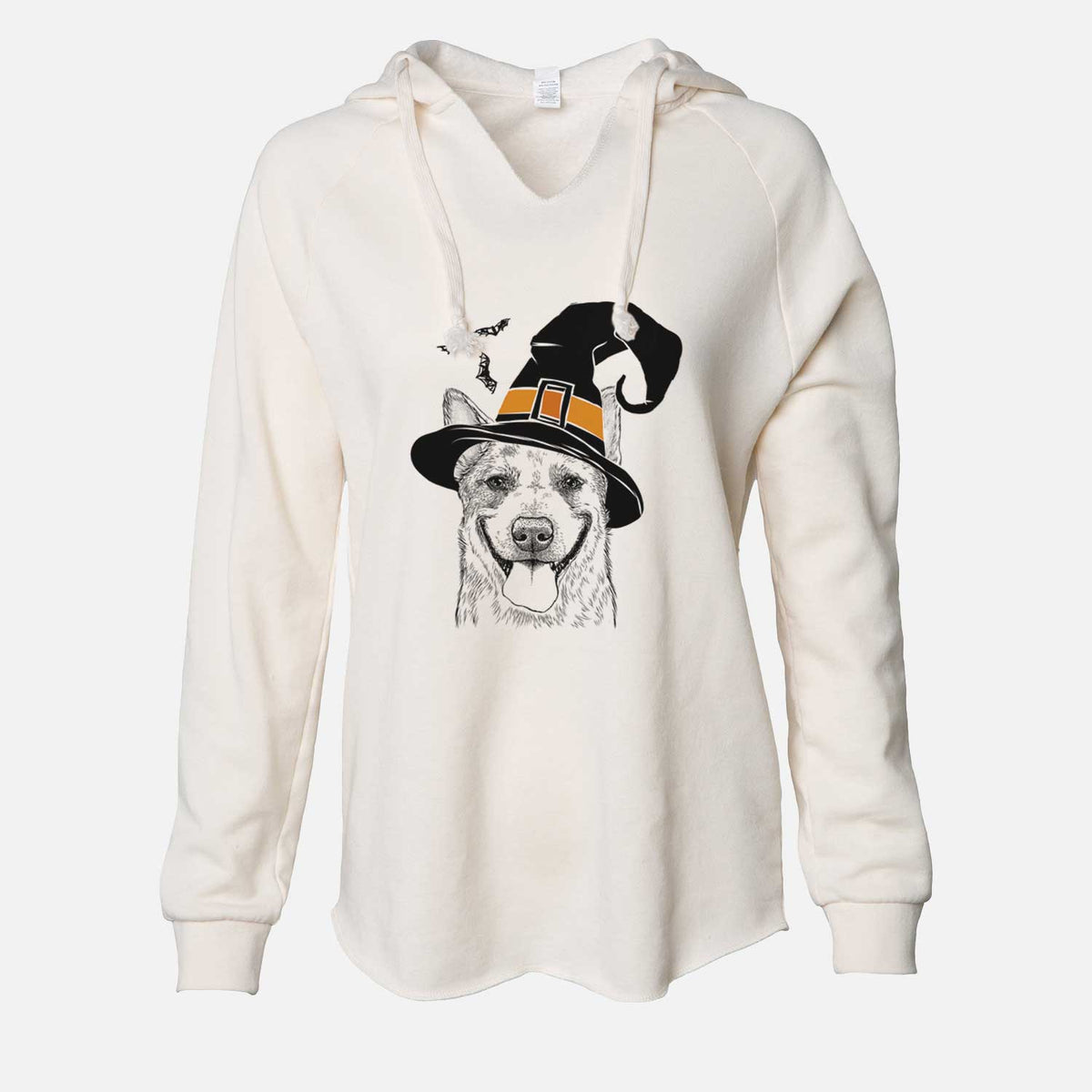 Witch Rio the Australian Cattle Dog - Cali Wave Hooded Sweatshirt