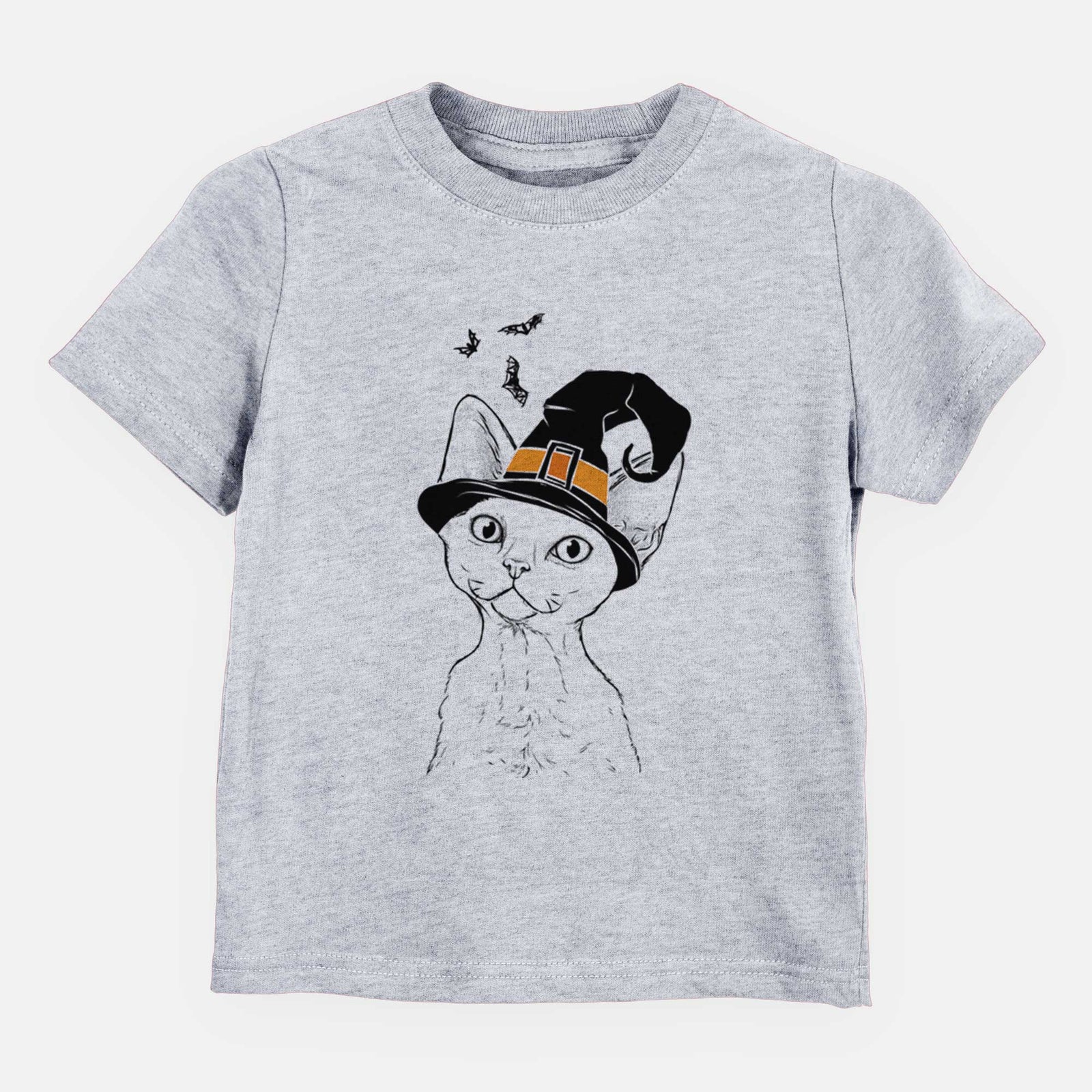 Halloween Ripley the Devon Rex Cat - Kids/Youth/Toddler Shirt