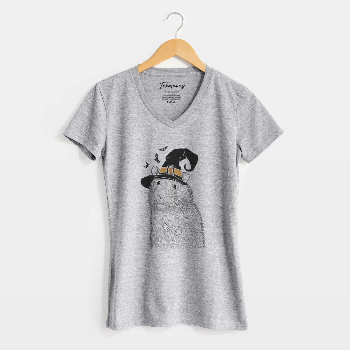Witch Rizzo the Rat - Women's V-neck Shirt