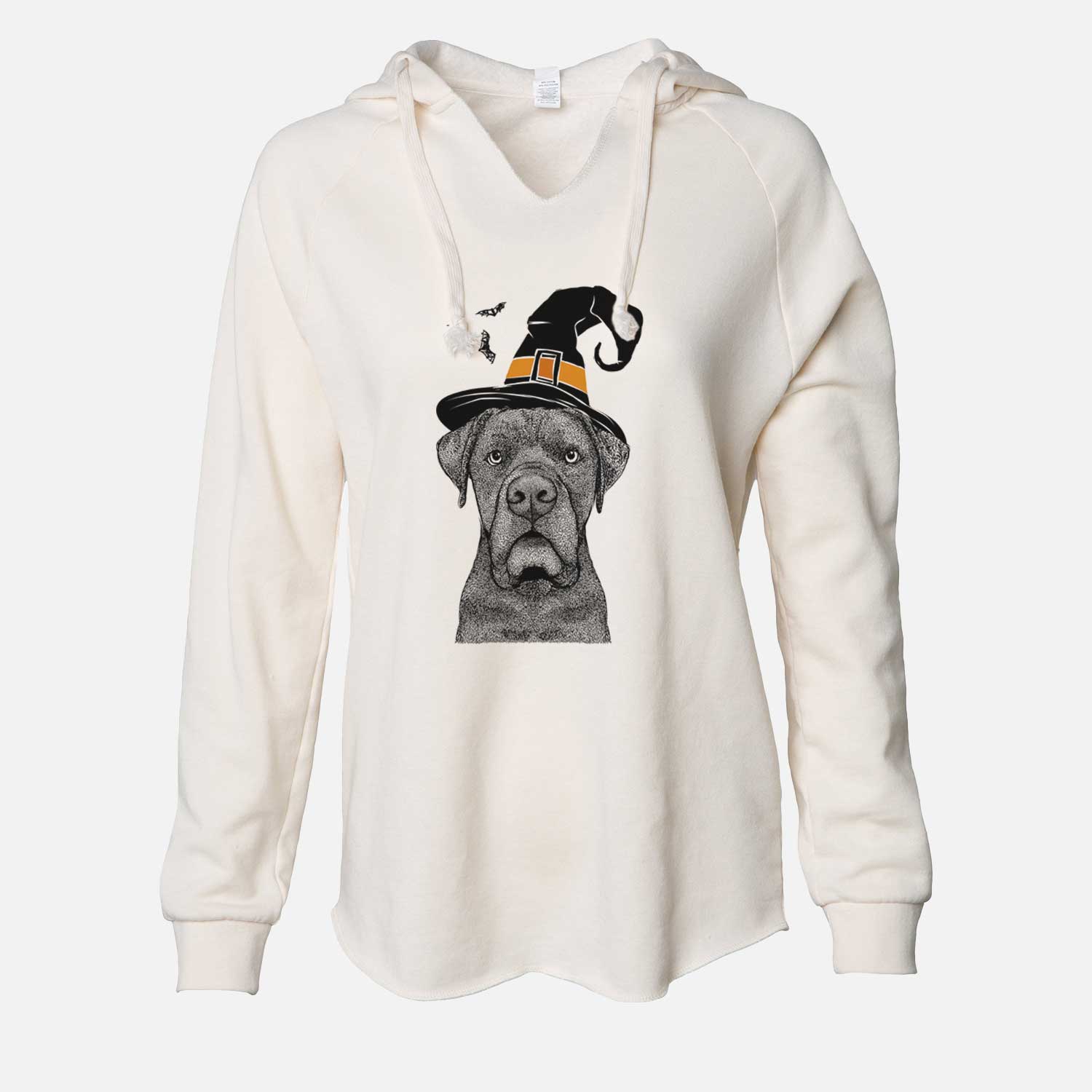 Witch Rocco the Cane Corso - Cali Wave Hooded Sweatshirt