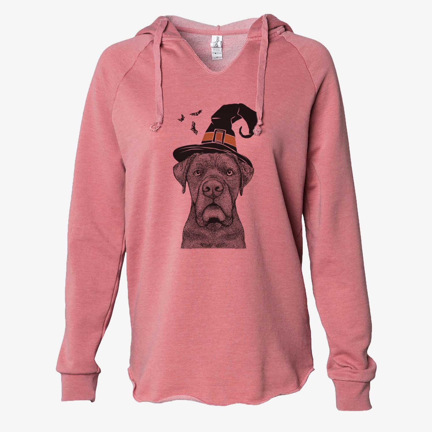 Witch Rocco the Cane Corso - Cali Wave Hooded Sweatshirt