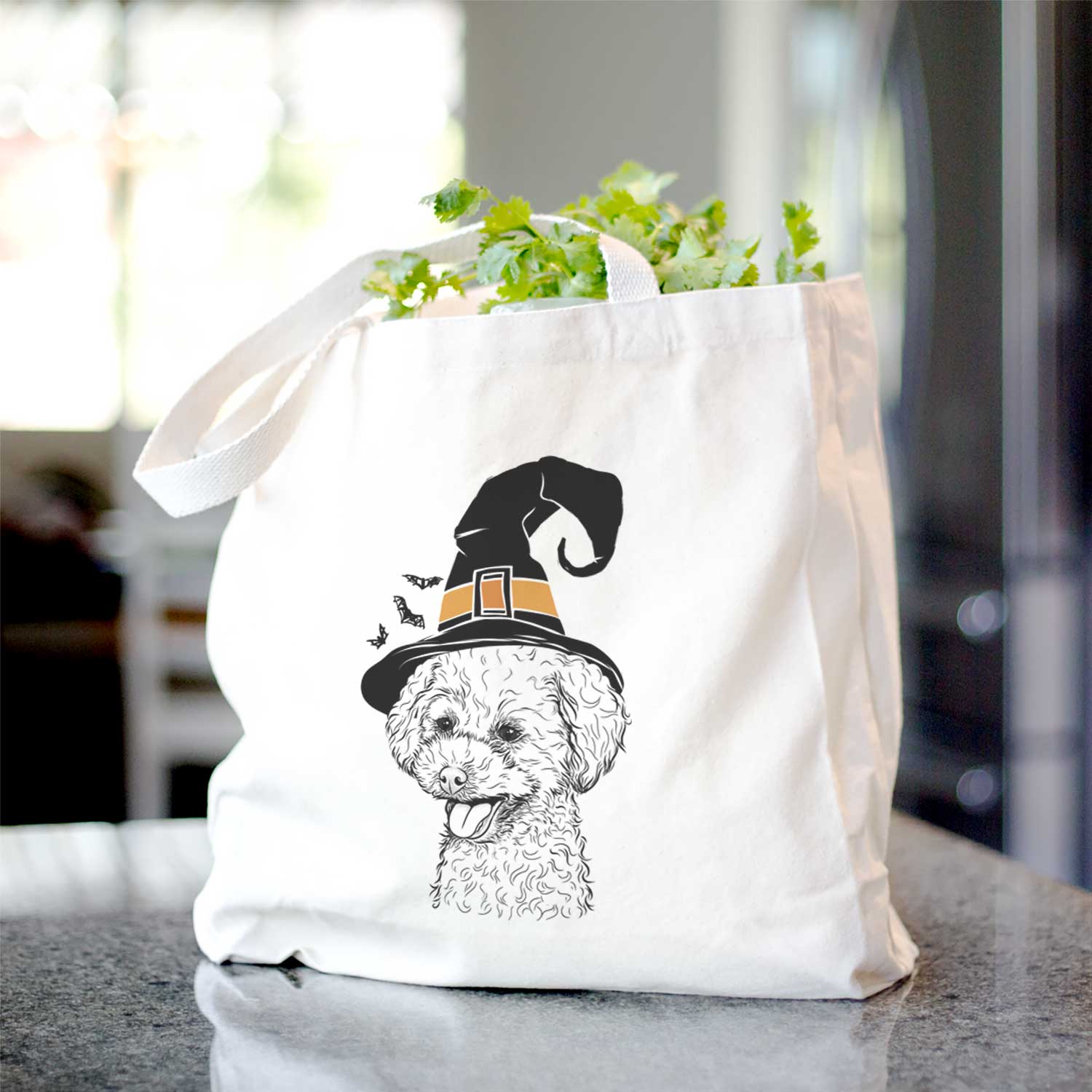 Rocky the Teacup Poodle - Tote Bag